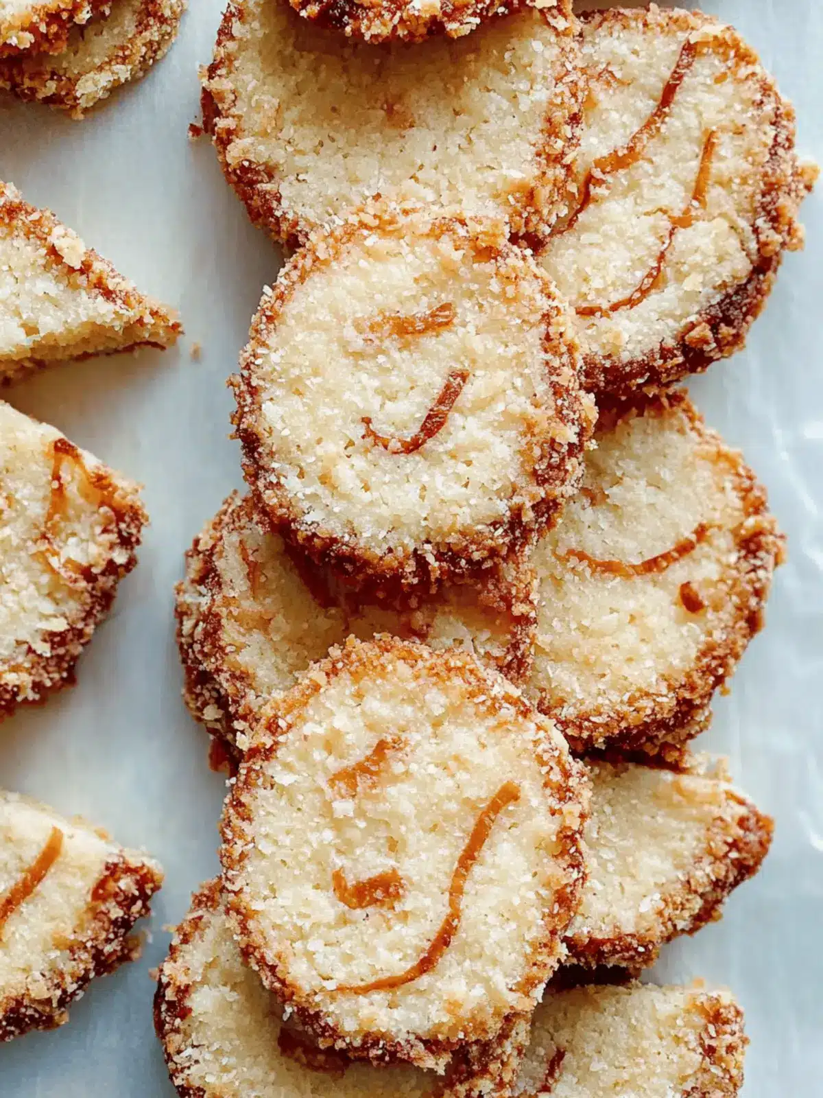 Toasted Coconut Shortbread Cookies You Can't Resist 5 Toasted Coconut Shortbread