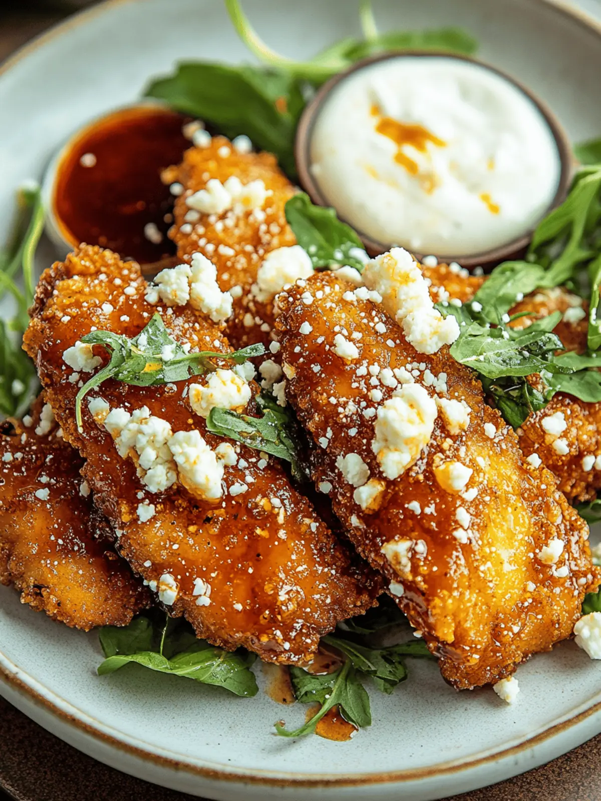 Crispy Hot Honey Feta Chicken for the Ultimate Flavor Fix 4 Crispy Hot Honey Feta Chicken