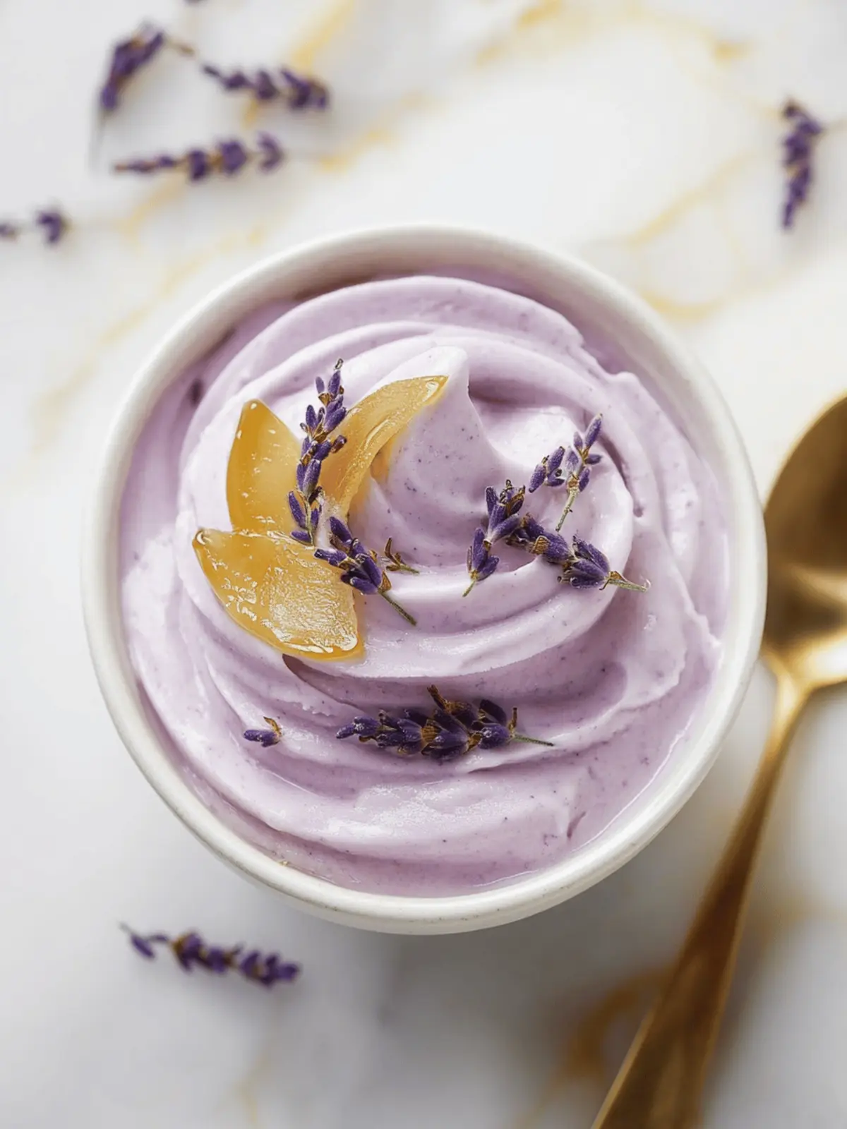 Creamy Honey Lavender Frozen Yogurt for Effortless Indulgence 5 Honey Lavender Frozen Yogurt