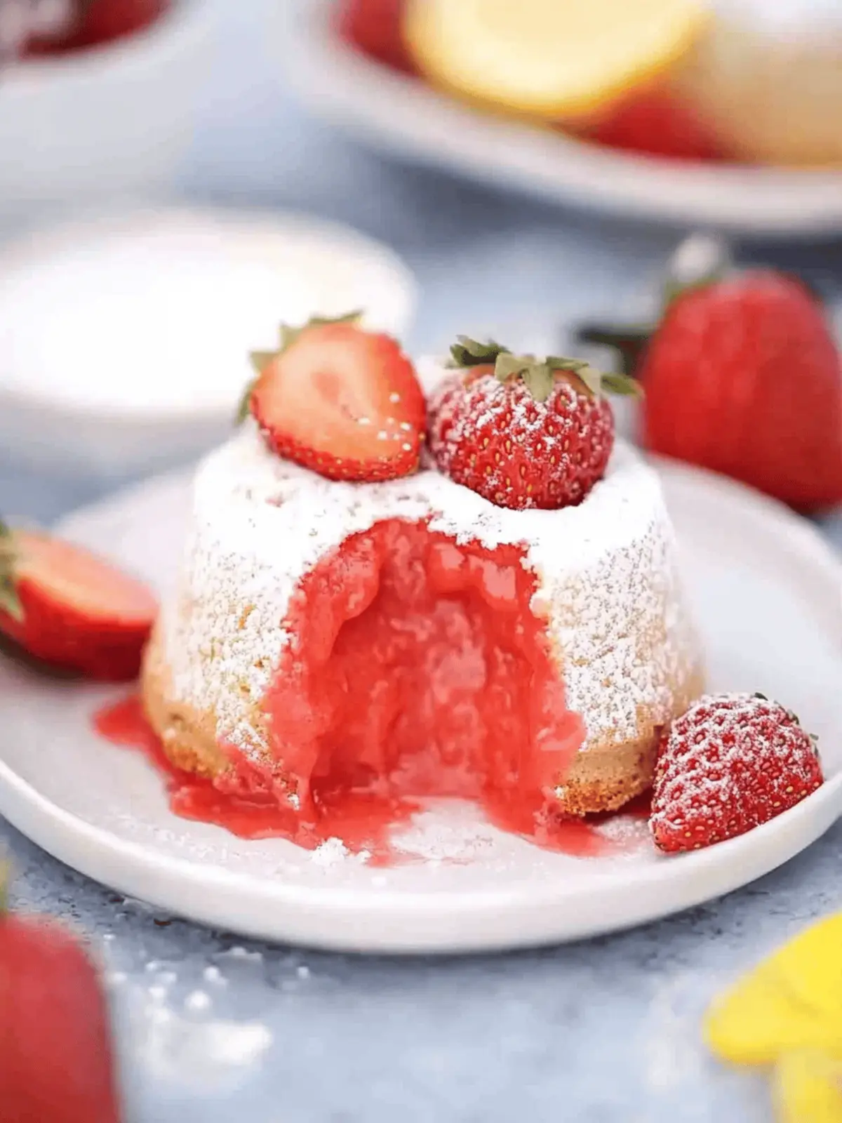 Irresistible Strawberry Lava Cakes in Just 30 Minutes 4 Strawberry Lava Cakes
