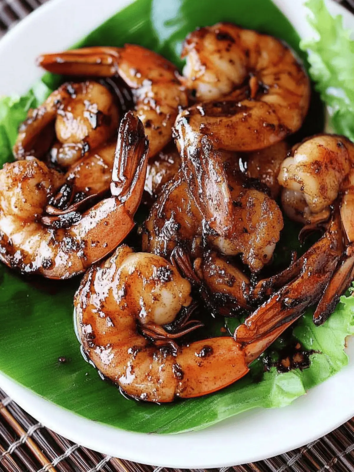 Tamarind Prawns Asam Udang: A Quick Malaysian Flavor Hit 4 Tamarind Prawns (Asam Udang)