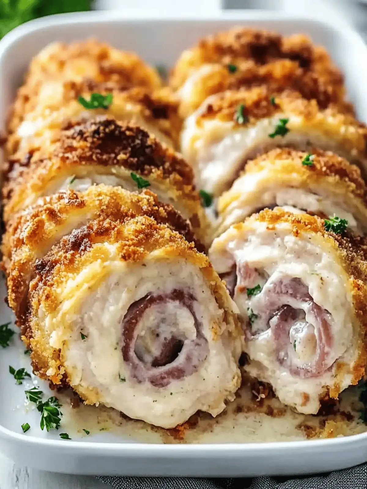 Stuffed Chicken Cordon Bleu Bake: A Cozy Family Favorite 5 Stuffed Chicken Cordon Bleu Bake