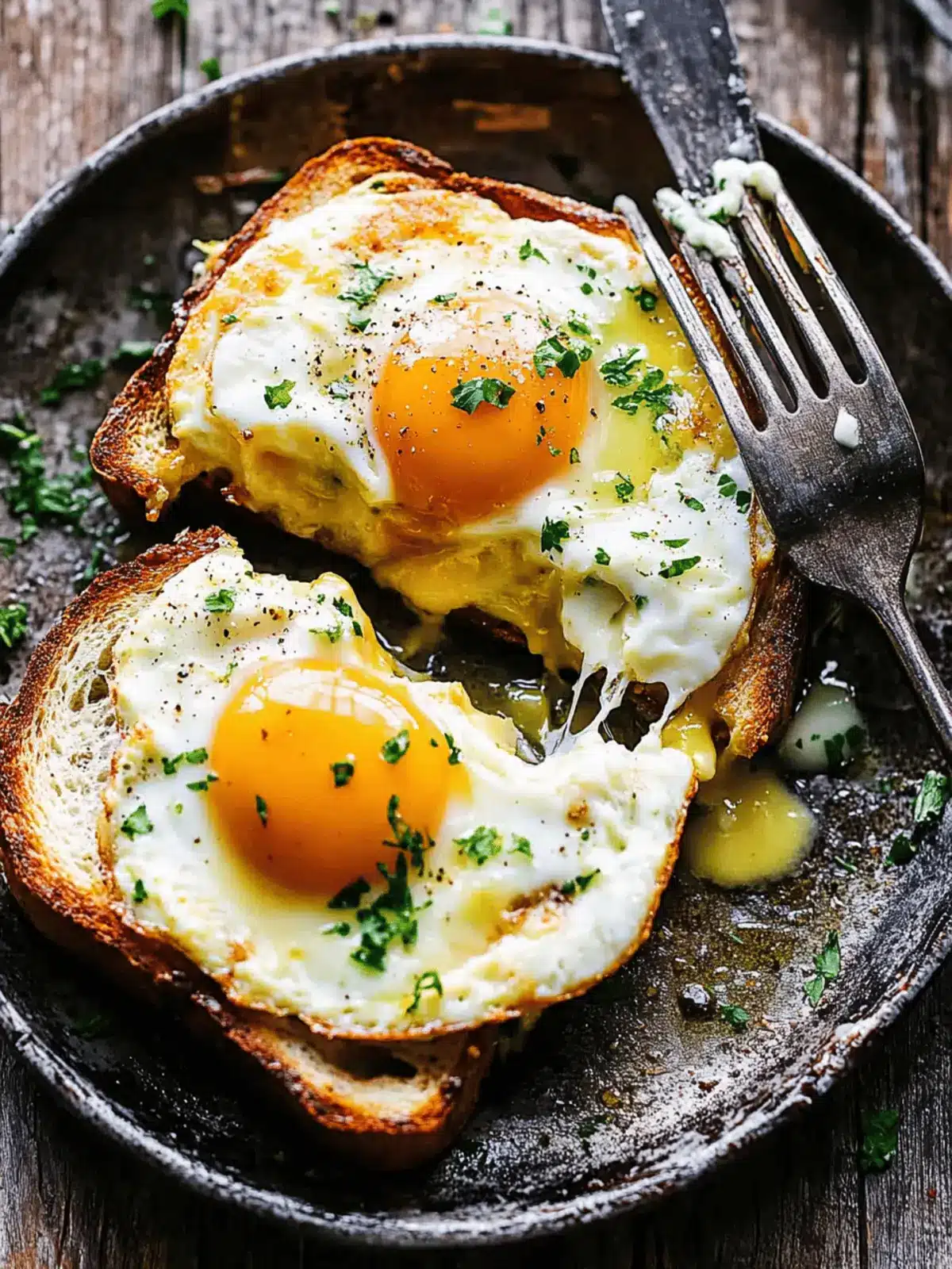 Decadent French Baked Eggs on Toast for a Luxe Brunch Treat 5 French Baked Eggs on Toast