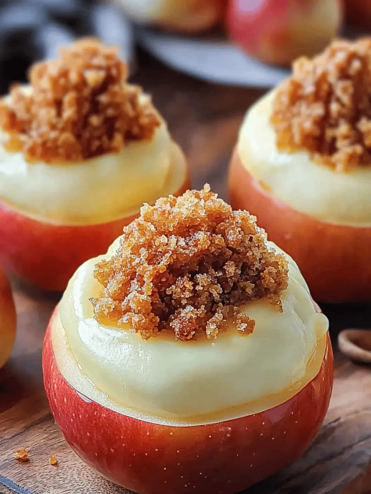 Cheesecake Stuffed Baked Apples for a Cozy Dessert Night 5 Cheesecake Stuffed Baked Apples