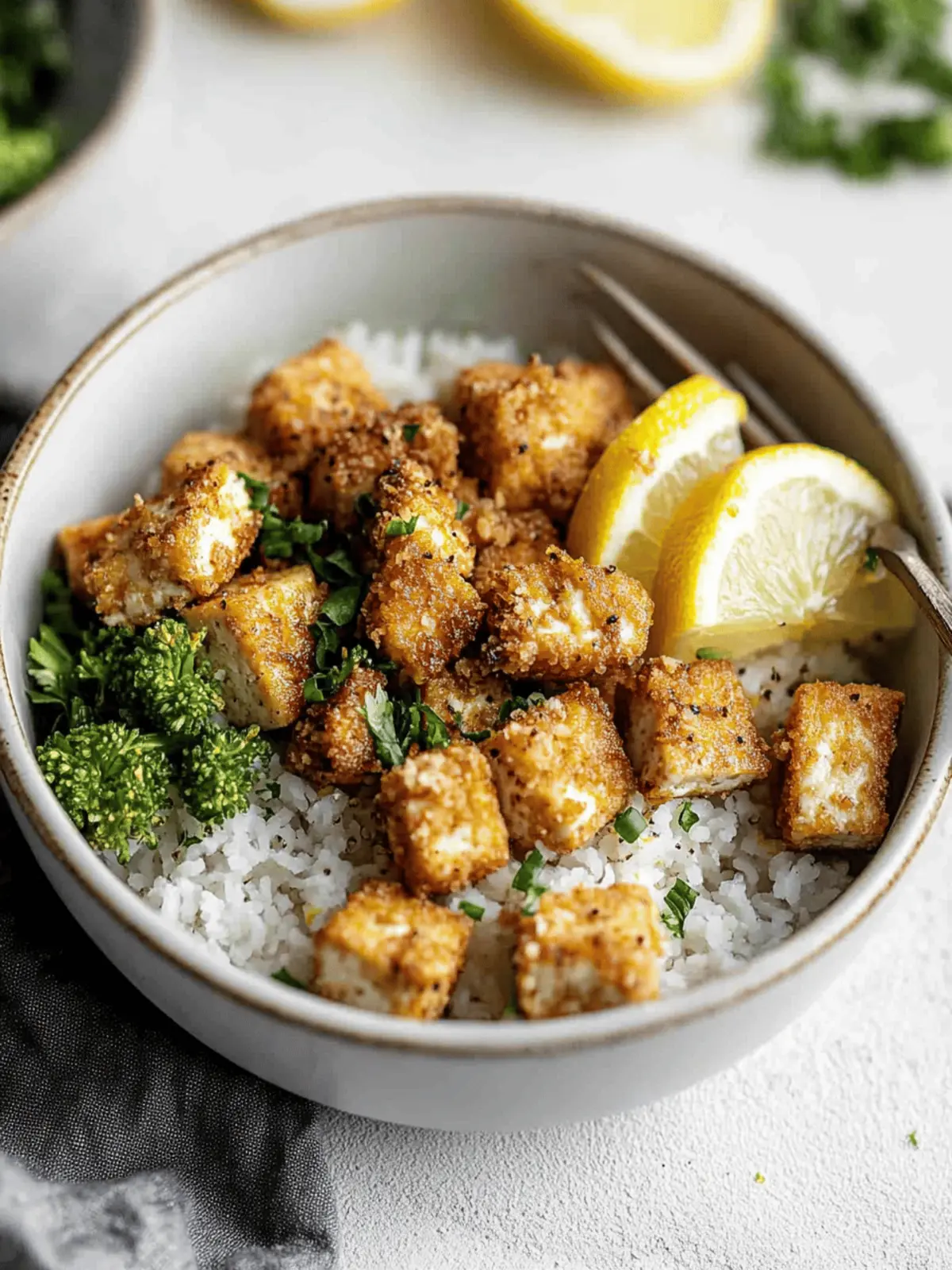 Crispy Baked Lemon Pepper Tofu That Dances with Flavor 4 Baked Lemon Pepper Tofu
