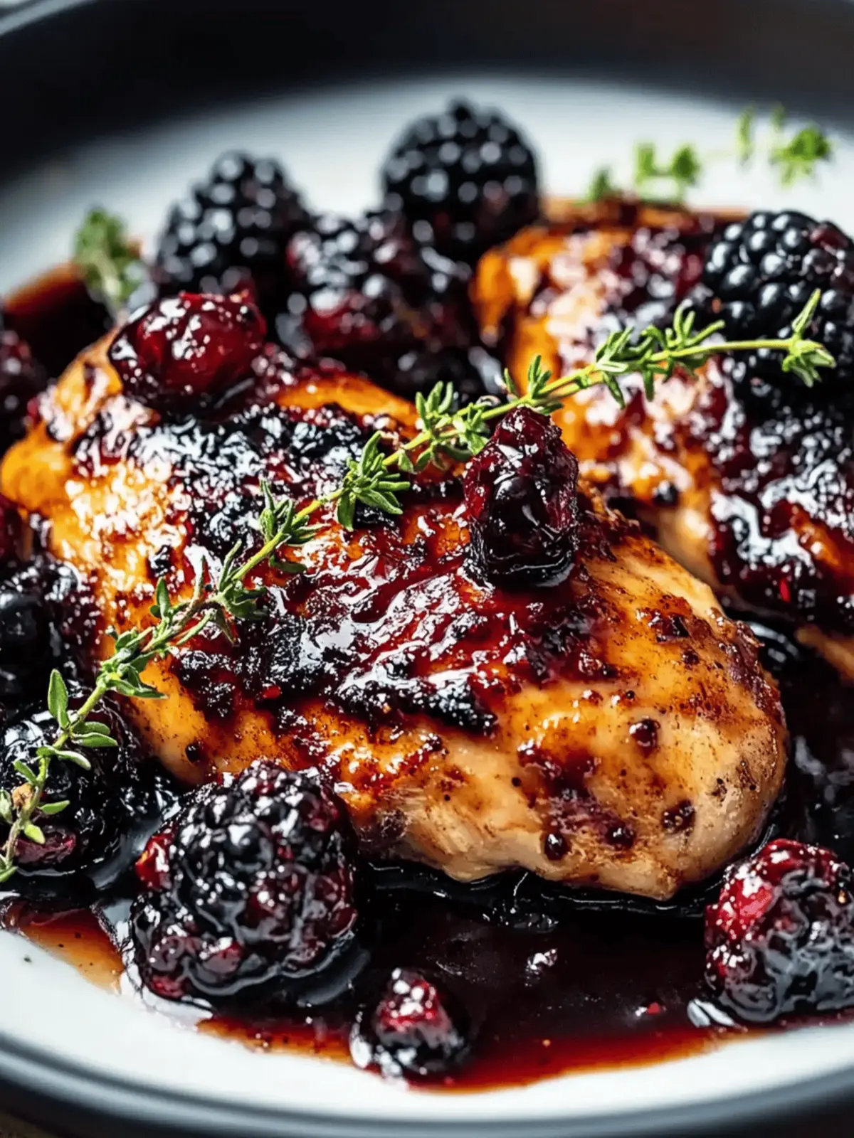 Savory Bourbon Blackberry Chicken for a Family Feast 5 Bourbon Blackberry Chicken