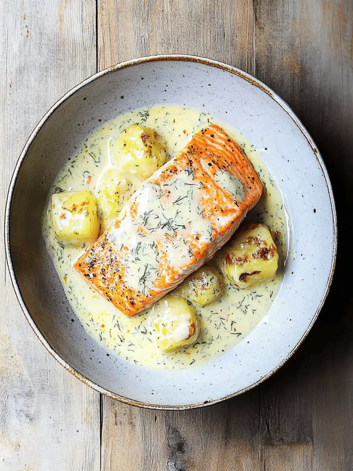 Savory Salmon in Creamy Dill Sauce Ready in 30 Minutes 5 Salmon in Creamy Dill Sauce