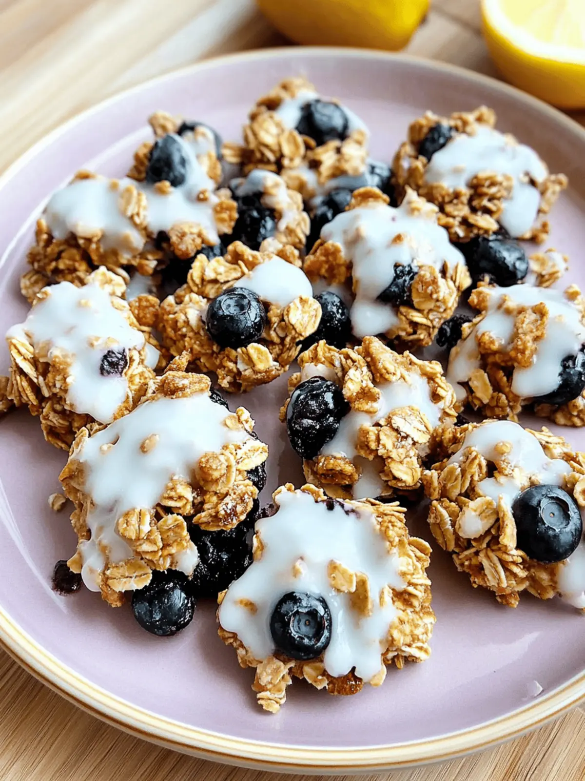 Lemon Blueberry Granola Clusters for a Guilt-Free Snack 4 Lemon Blueberry Granola Clusters