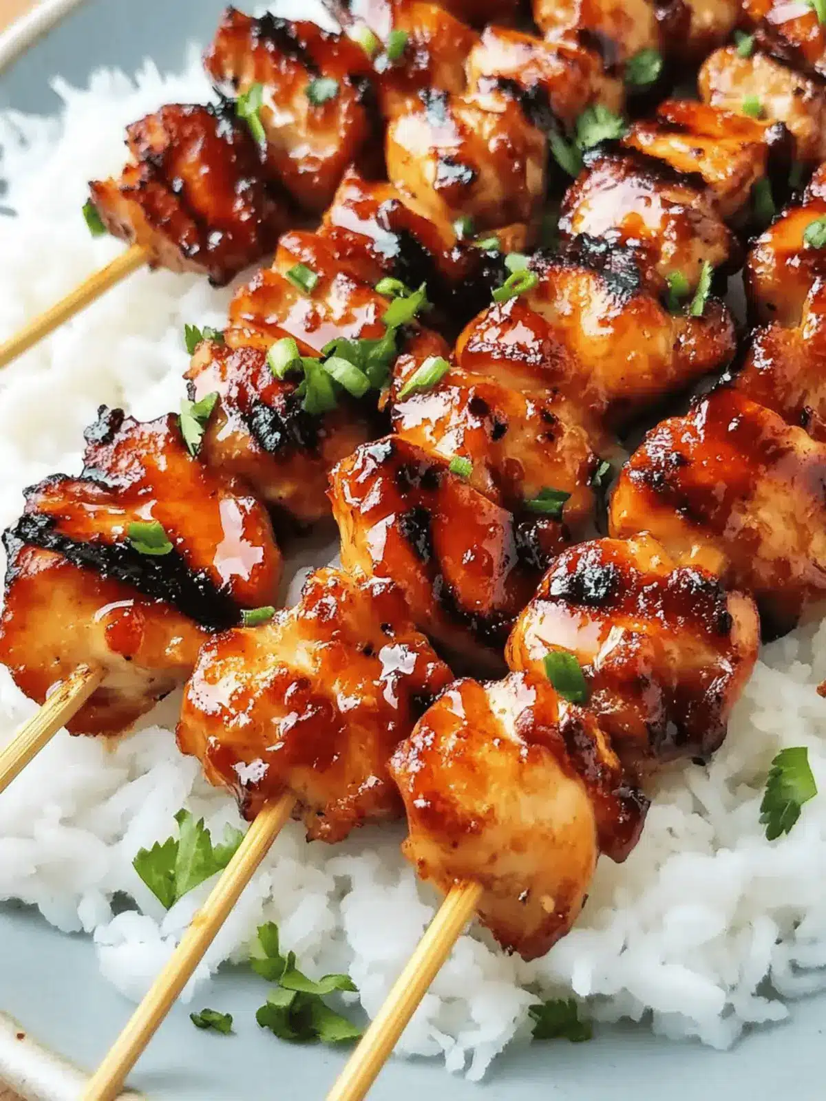 Savor Every Bite of Grilled Asian Chicken Skewers Tonight 4 Grilled Asian Chicken Skewers