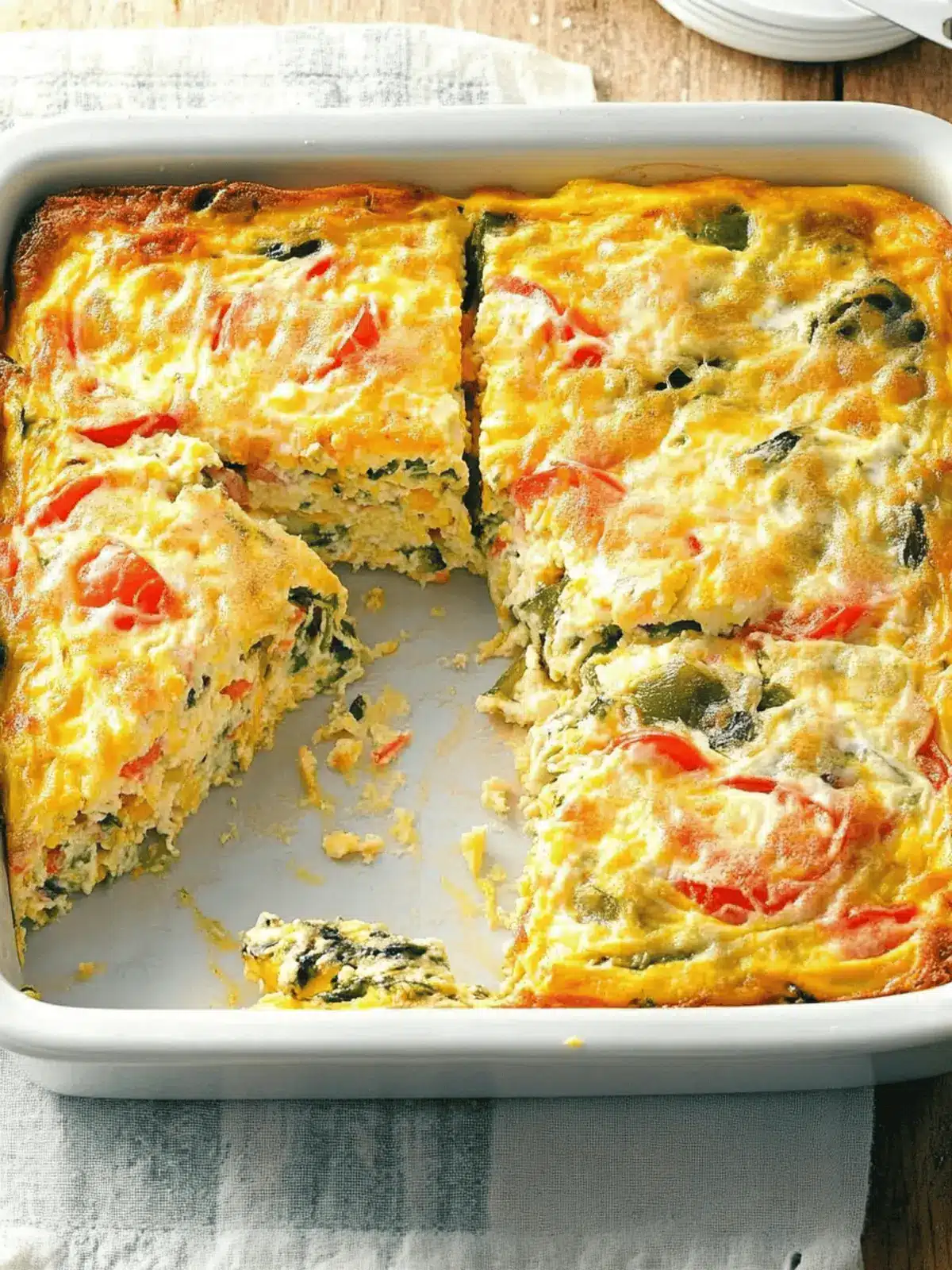 Colorful Brunch Frittata: A Vibrant Twist for Your Table 5 Colorful Brunch Frittata