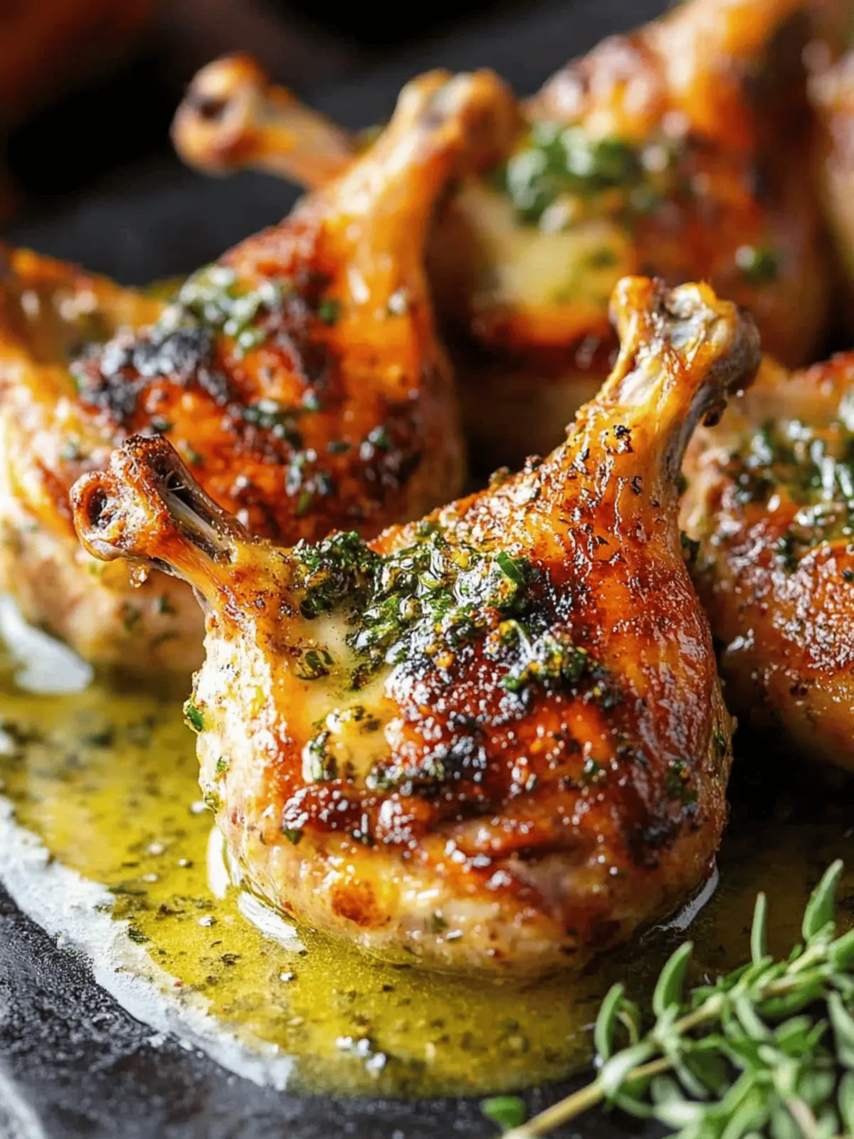 Garlic Herb Butter Roasted Quail: A Gourmet Feast Tonight 5 Garlic Herb Butter Roasted Quail