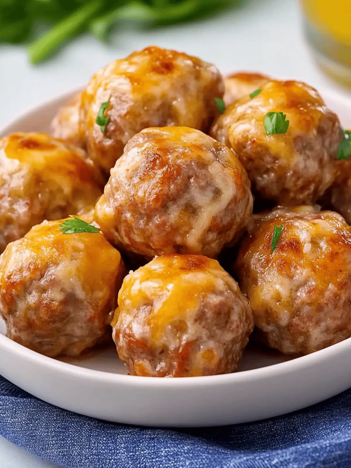 Delicious Easy Baked Keto Pork Sausage Meatballs Everyone Loves 4 Easy Baked Keto Pork Sausage Meatballs