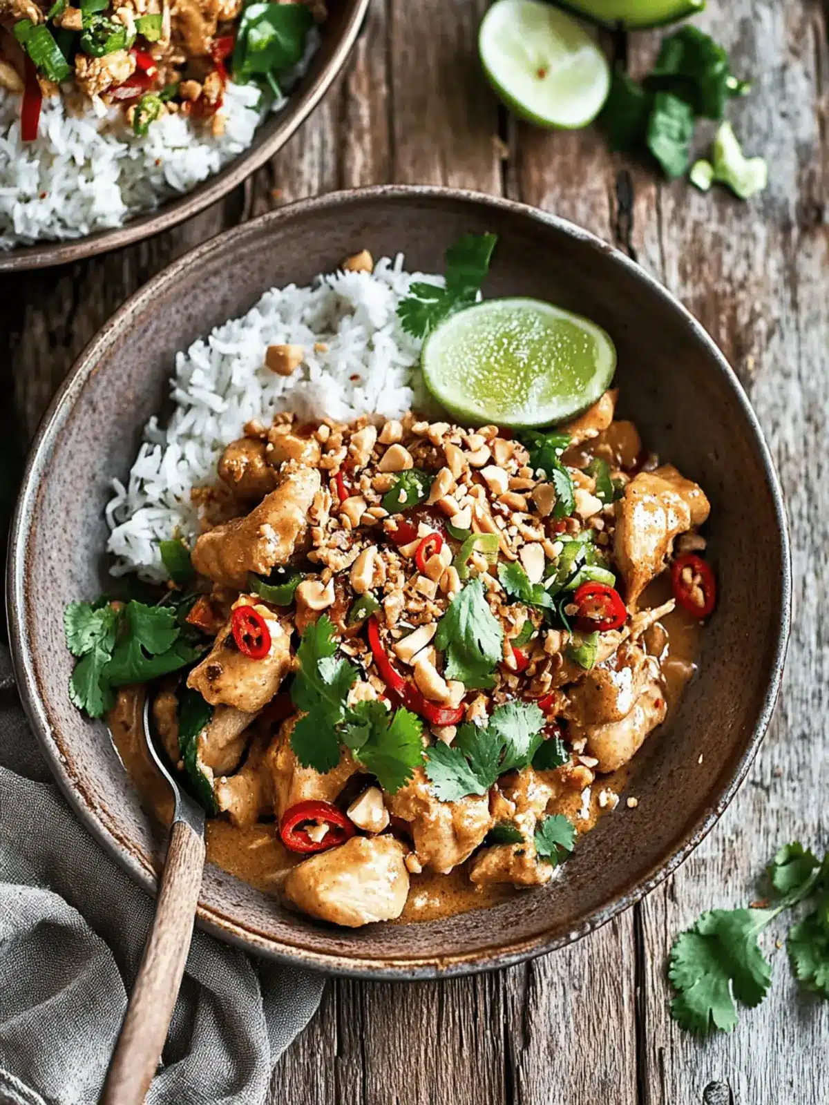 Delicious Spicy Thai Peanut Chicken for Your Weeknight Feast 5 Spicy Thai Peanut Chicken