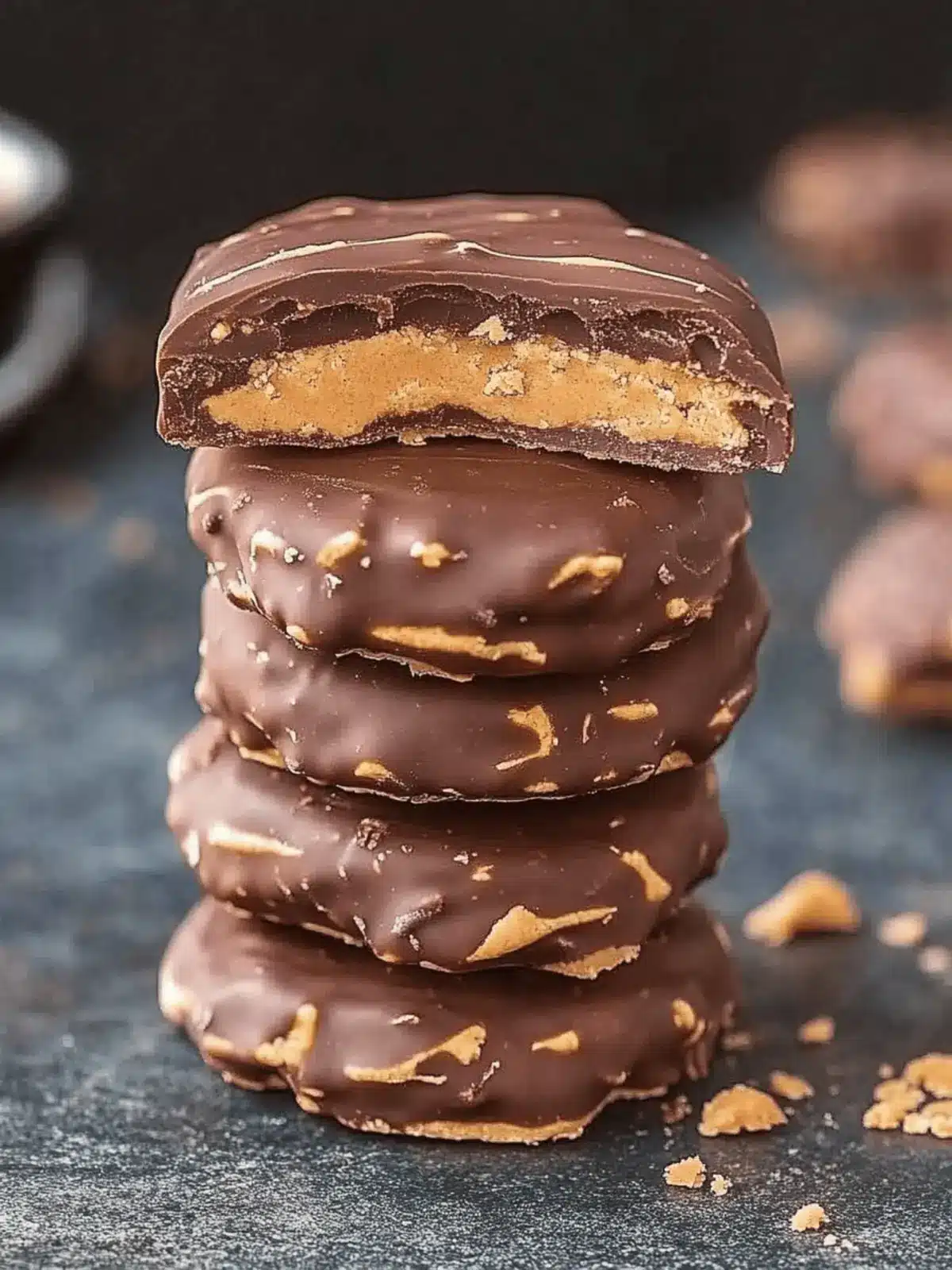 Irresistible Chocolate Peanut Butter No Bake Cookies Recipe 4 Chocolate Peanut Butter No Bake Cookies
