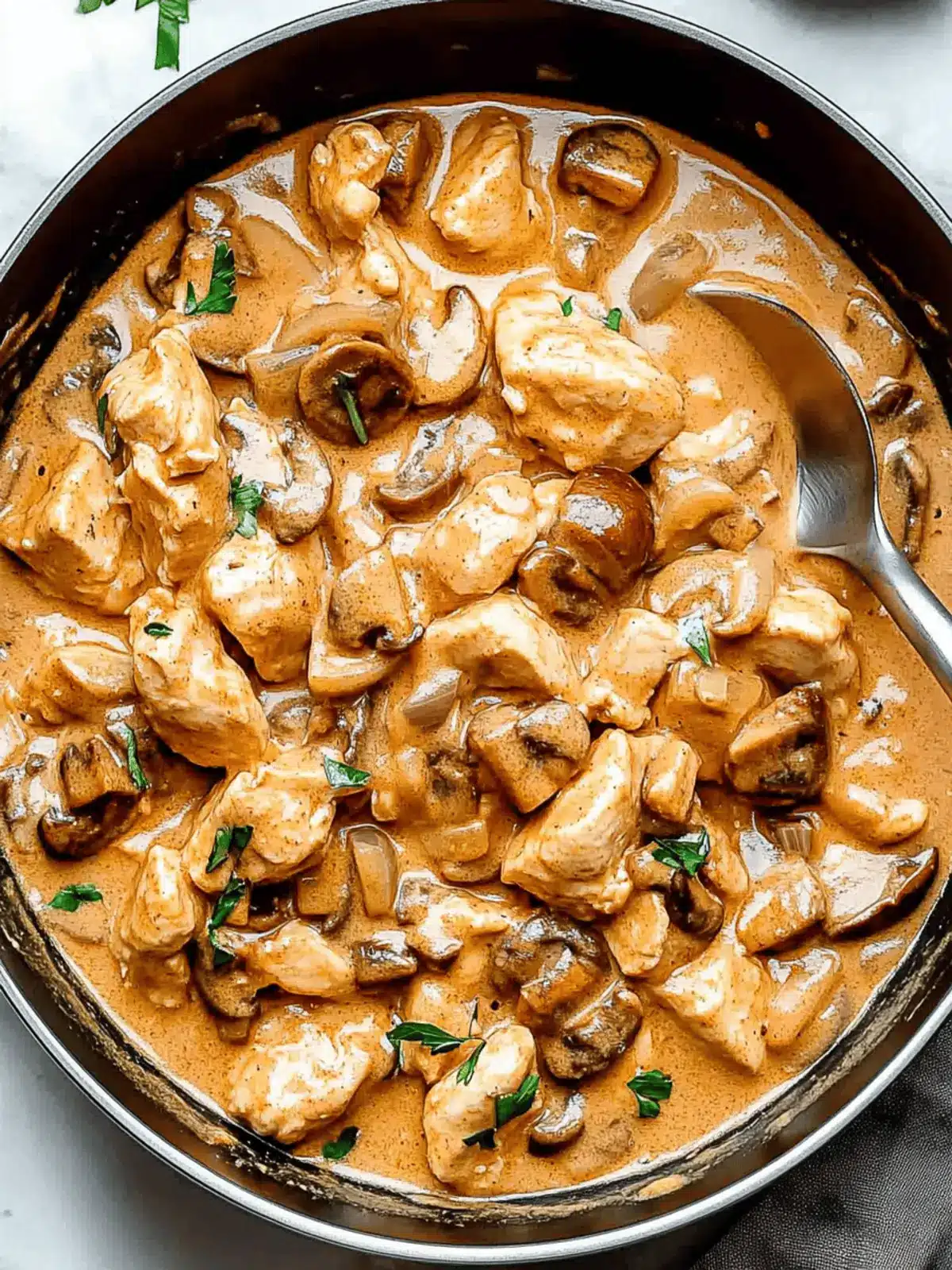 Savory Chicken Stroganoff Ready in Just 30 Minutes 3 Chicken Stroganoff