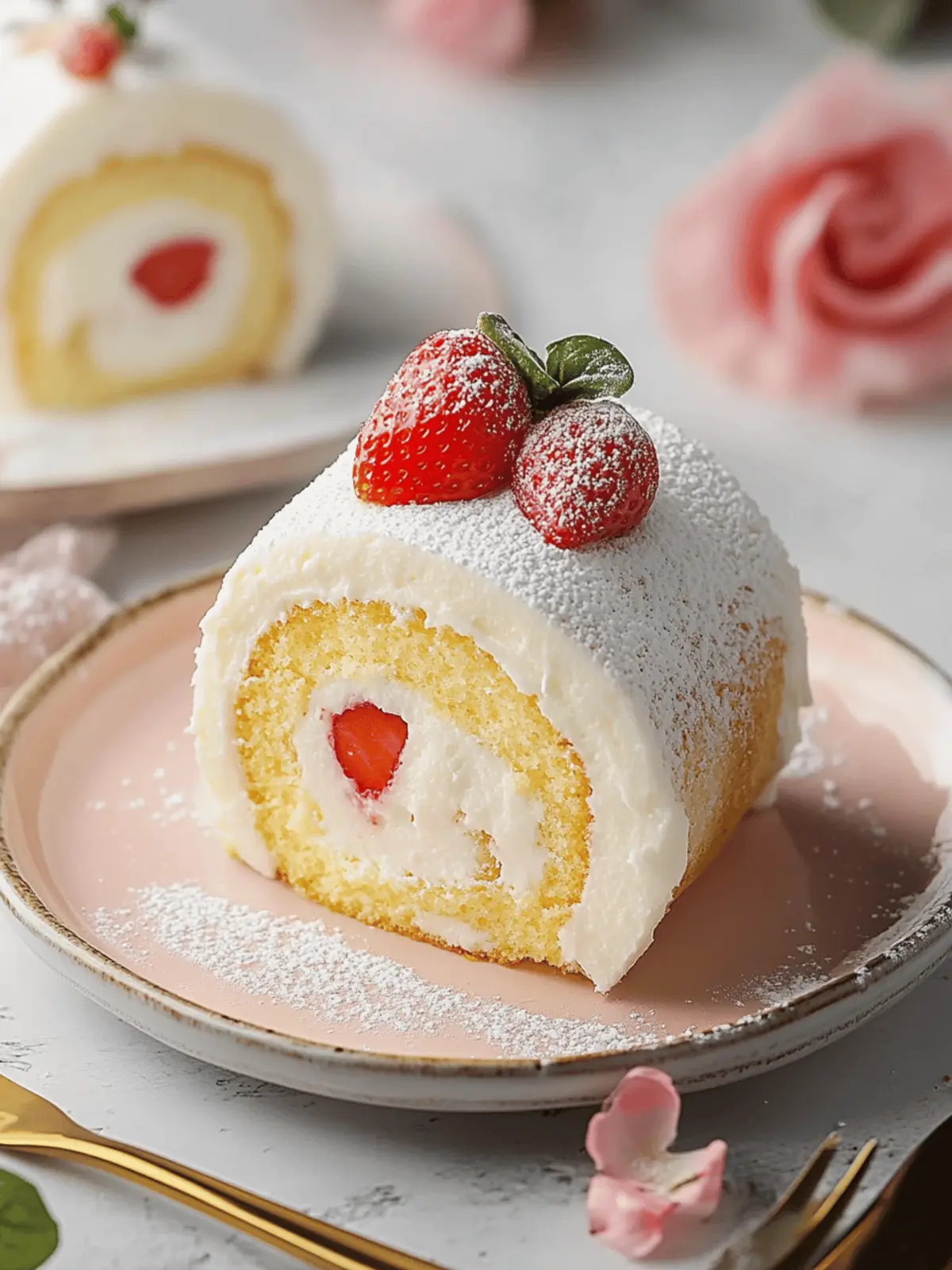Fluffy Japanese Cake Roll: A Delightful Dessert Adventure 2 Japanese Cake Roll