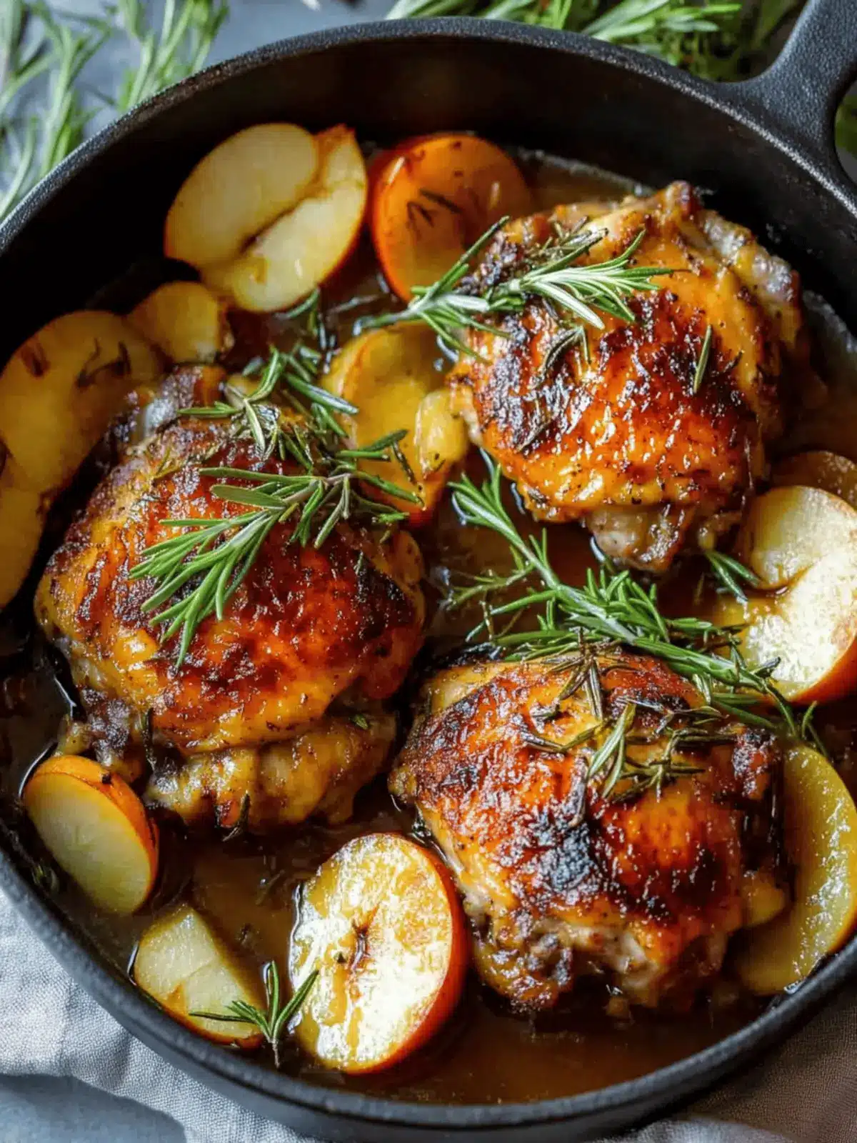 Rosemary Apple Cider Chicken: Cozy Autumn Comfort Meal 5 Rosemary Apple Cider Chicken