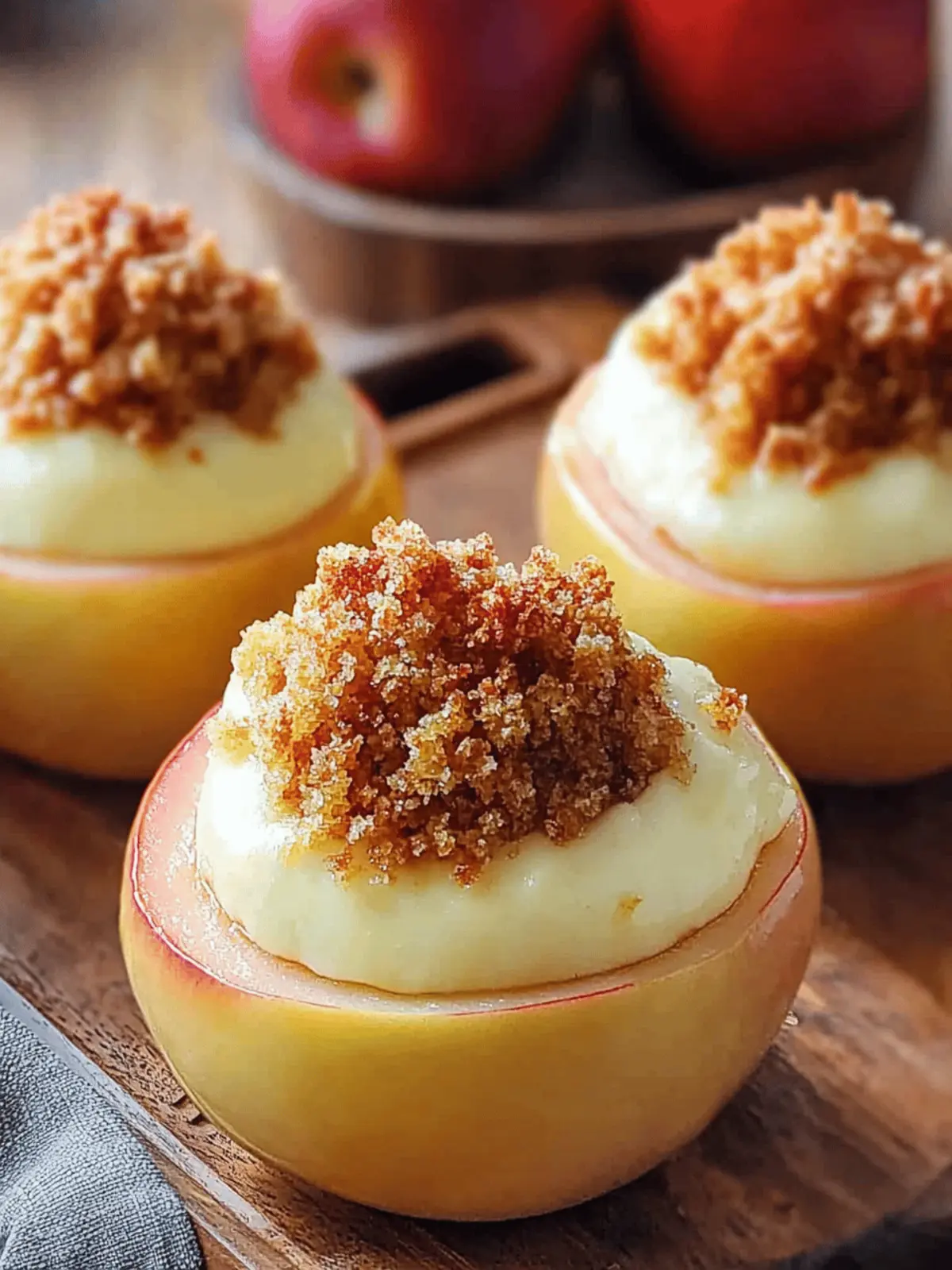 Cheesecake Stuffed Baked Apples for a Cozy Dessert Night 4 Cheesecake Stuffed Baked Apples
