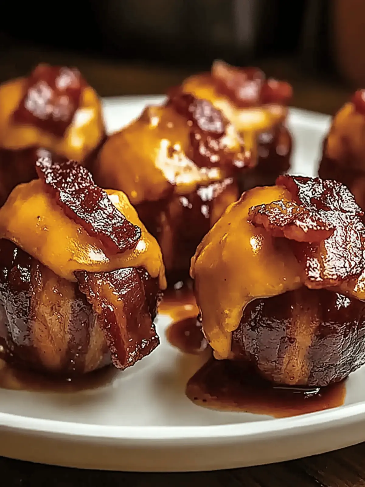 Cheddar-Stuffed BBQ Bacon Bombs that Wow Every Party Guest 4 Cheddar-Stuffed BBQ Bacon Bombs
