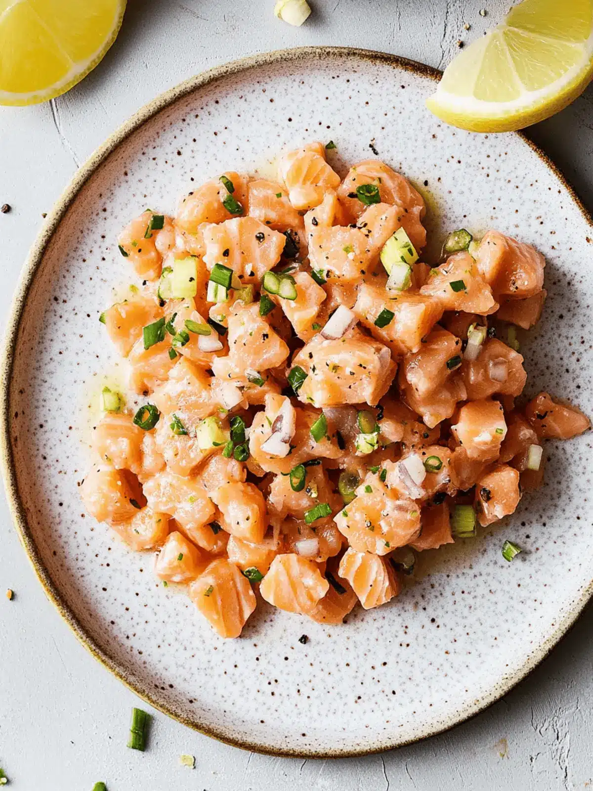 25-Minute Salmon Tartare: Fresh Flavor Done Right 2 25-Minute Salmon Tartare