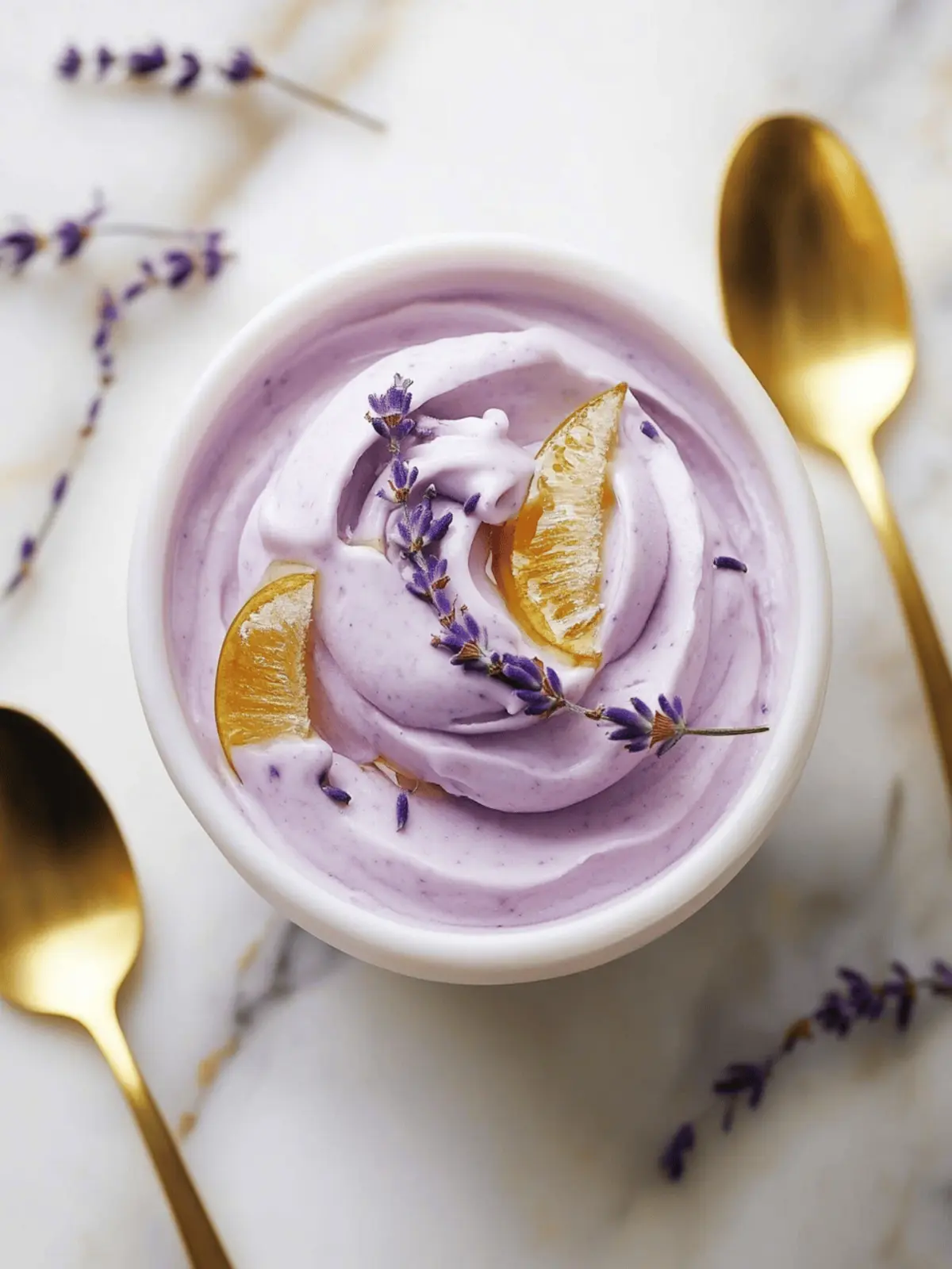 Creamy Honey Lavender Frozen Yogurt for Effortless Indulgence 4 Honey Lavender Frozen Yogurt