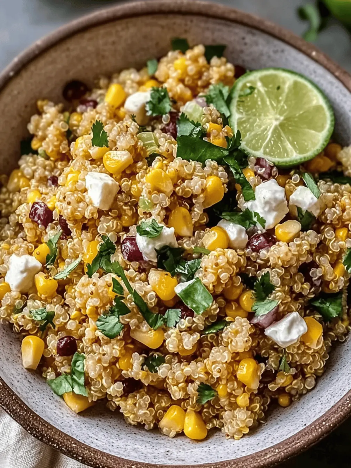 Mexican Street Corn Quinoa Salad: Bright, Quick, and Nutritious 5 Mexican Street Corn Quinoa Salad