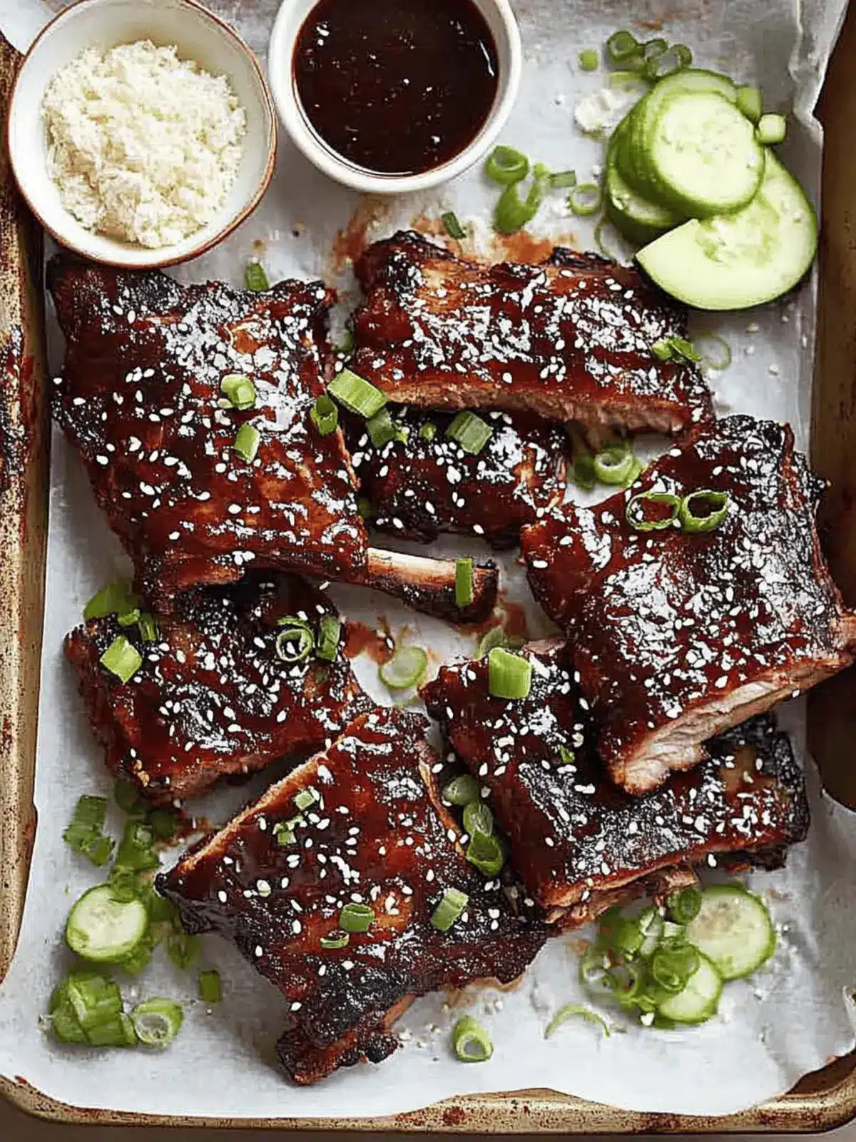 Sticky Asian Pork Ribs: Fall-Off-The-Bone Flavor Bliss 4 Sticky Asian Pork Ribs