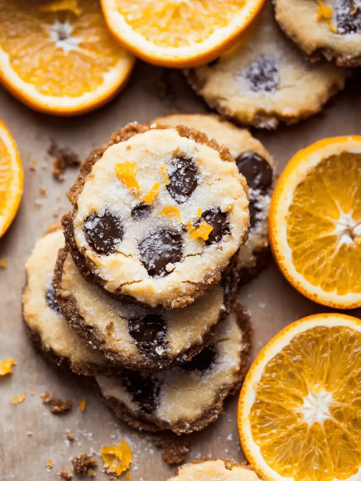 Dark Chocolate Orange Shortbread Cookies for a Cozy Treat 3 Dark Chocolate Orange Shortbread Cookies