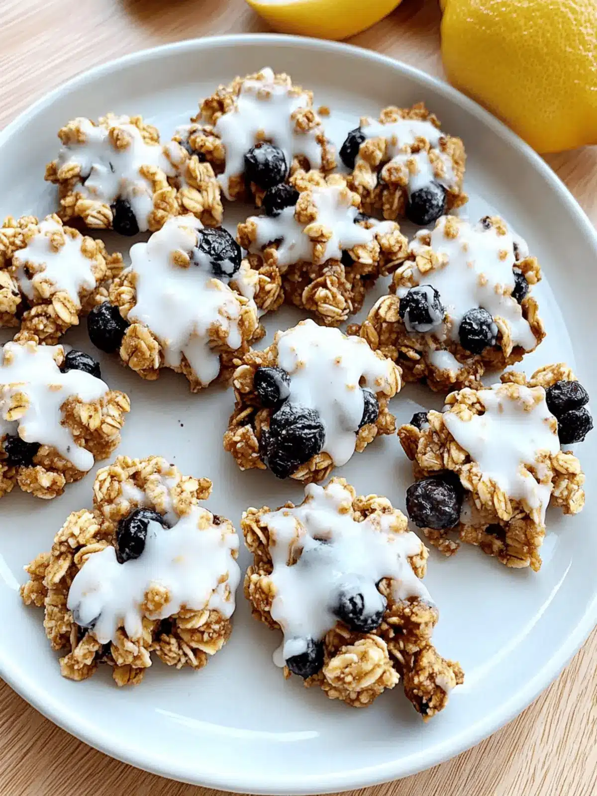 Lemon Blueberry Granola Clusters for a Guilt-Free Snack 3 Lemon Blueberry Granola Clusters