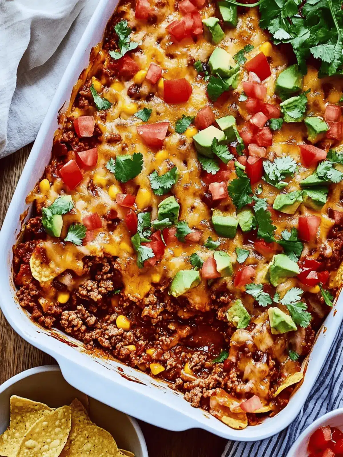 Ground Beef Taco Casserole: Family-Friendly Flavor in One Dish 5 Ground Beef Taco Casserole