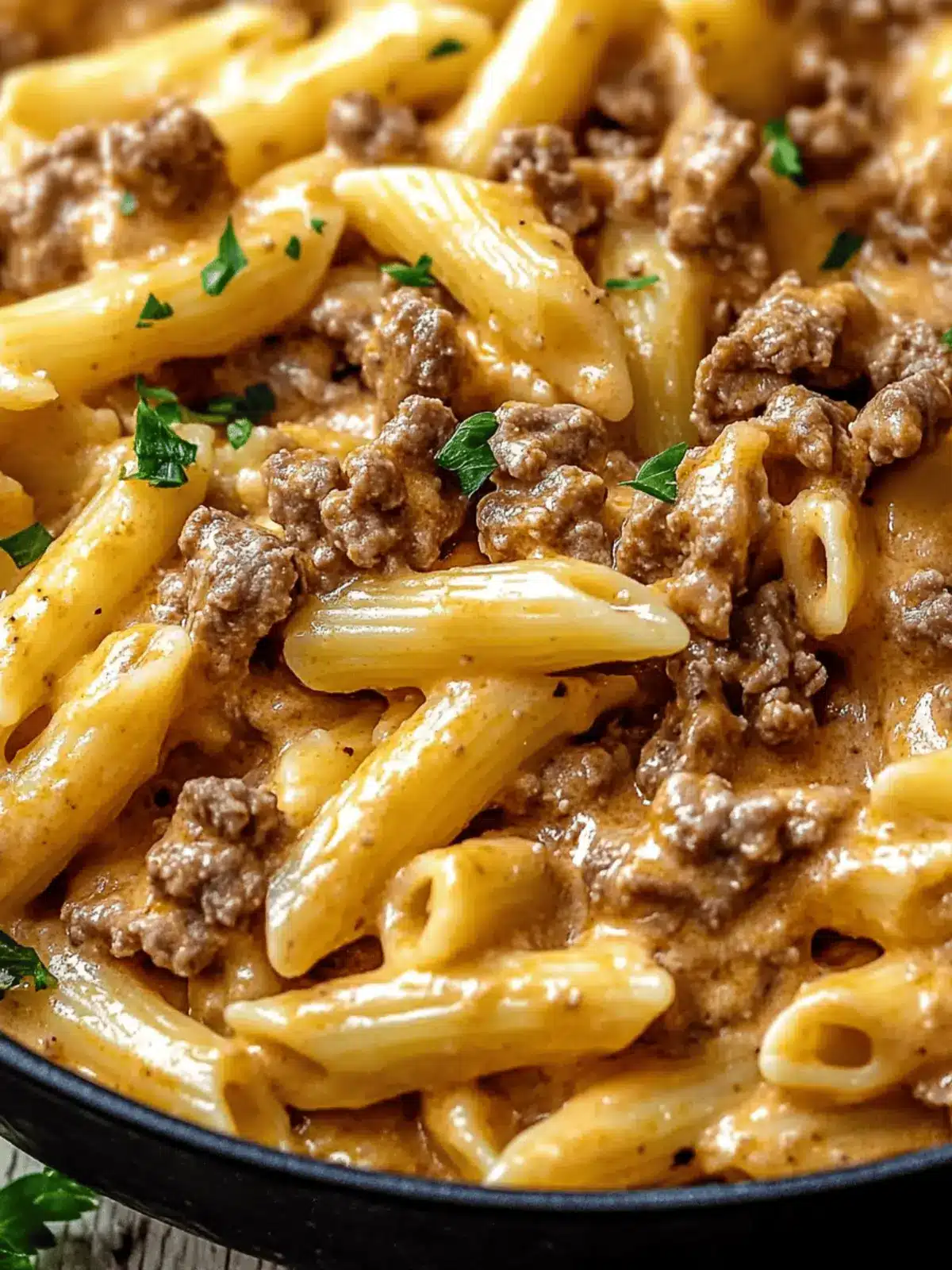 Creamy High Protein Beef Pasta – Dinner Just Got Exciting 3 Creamy High Protein Beef Pasta
