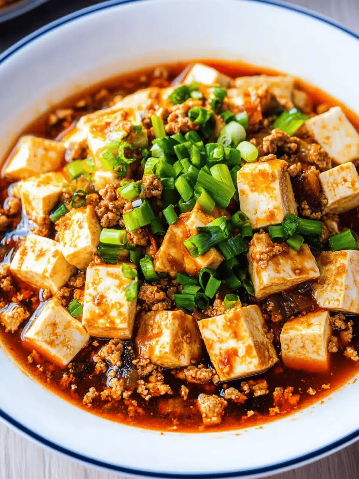 Savory Mapo Tofu: A Spicy Home-Cooked Delight 3 Mapo Tofu