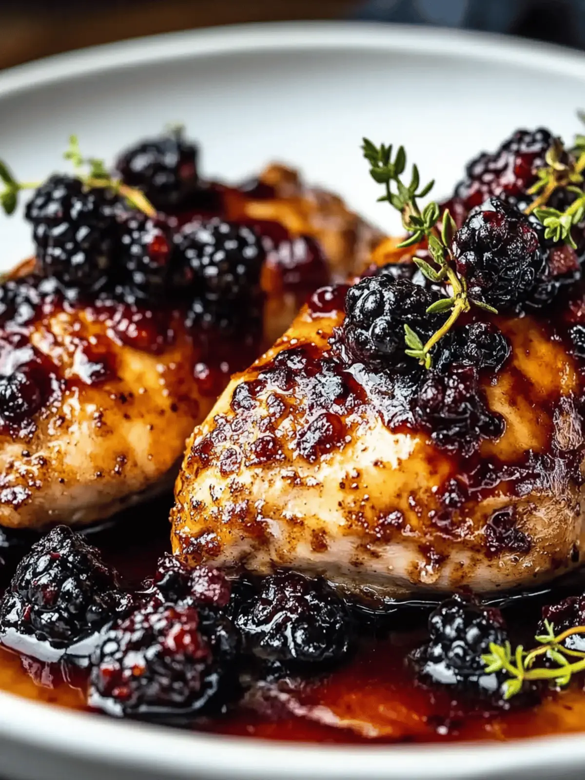 Savory Bourbon Blackberry Chicken for a Family Feast 4 Bourbon Blackberry Chicken