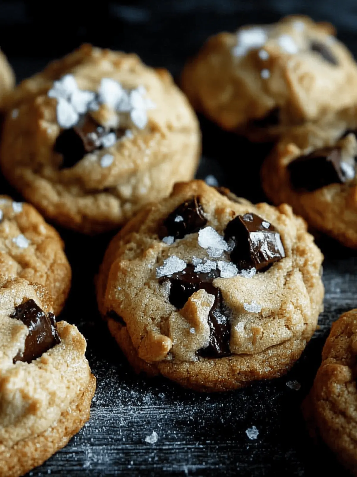 Salted Tahini Chocolate Chunk Cookies That’ll Melt Your Heart 3 Salted Tahini Chocolate Chunk Cookies