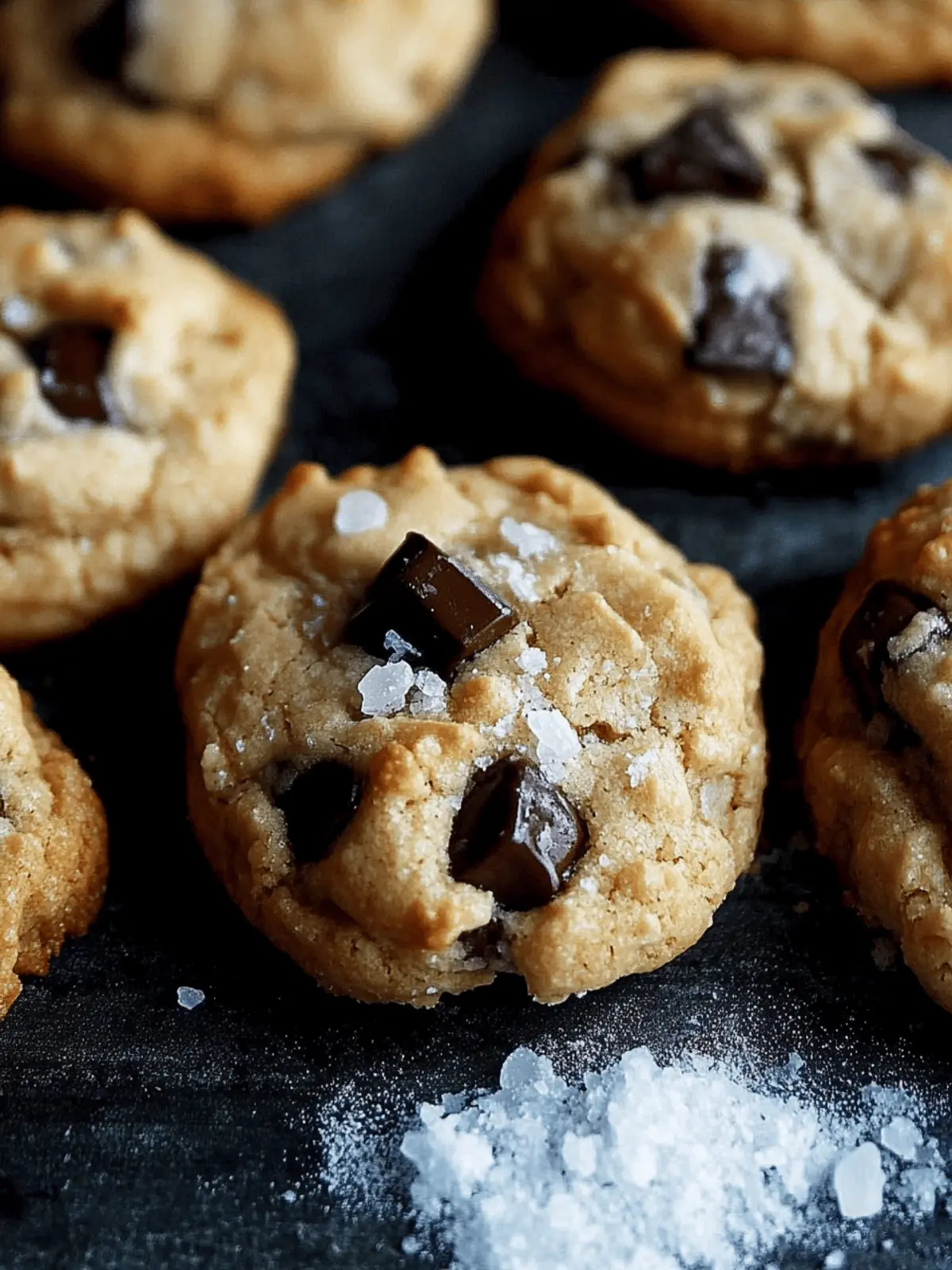 Salted Tahini Chocolate Chunk Cookies That’ll Melt Your Heart 2 Salted Tahini Chocolate Chunk Cookies