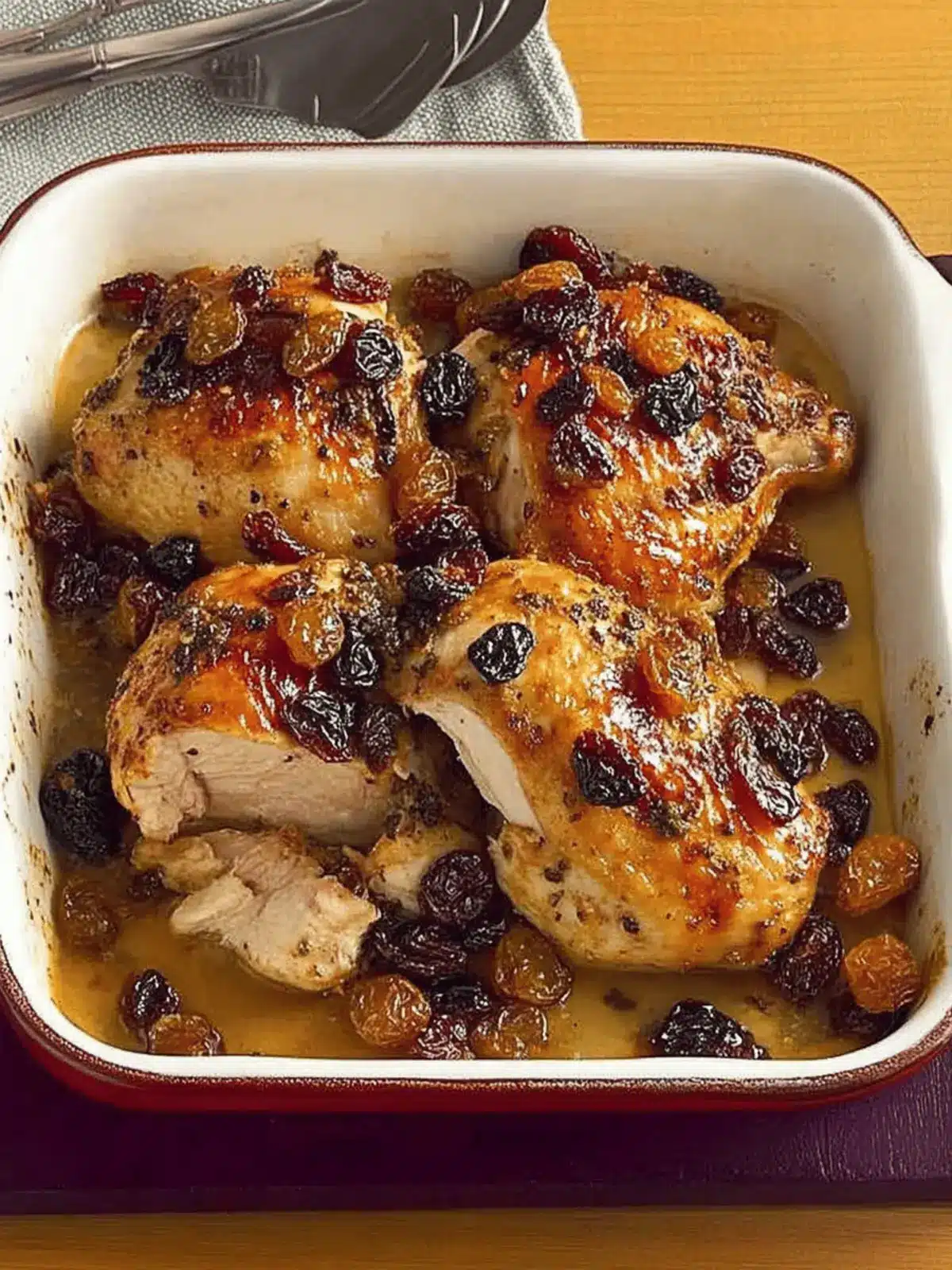 Easy Roast Chicken with Dried Fruit for Festive Flavor Boost 3 Easy Roast Chicken with Dried Fruit