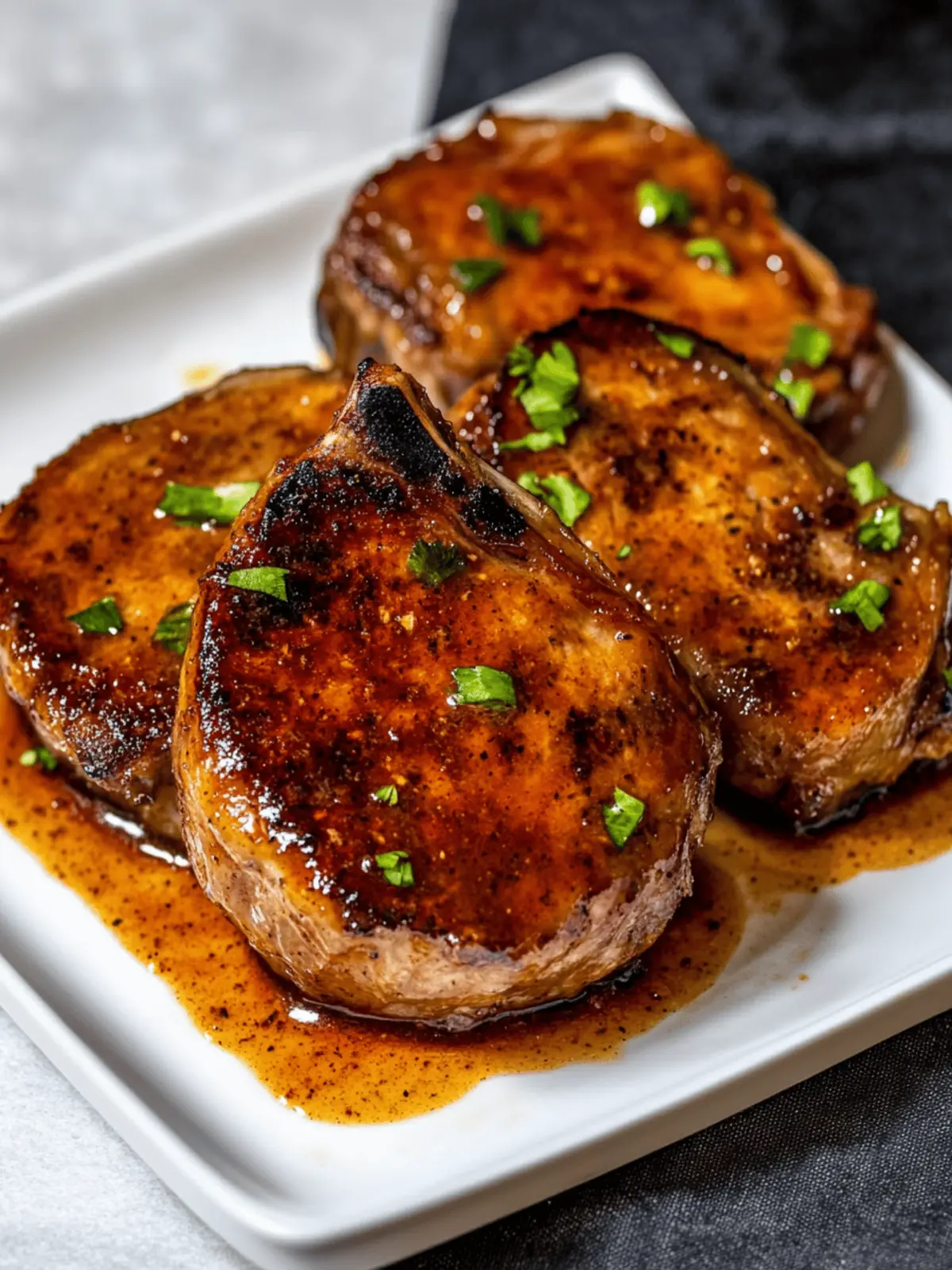 Flavor-Packed Honey Sriracha Pork Chops for Dinner Bliss 2 Honey Sriracha Pork Chops