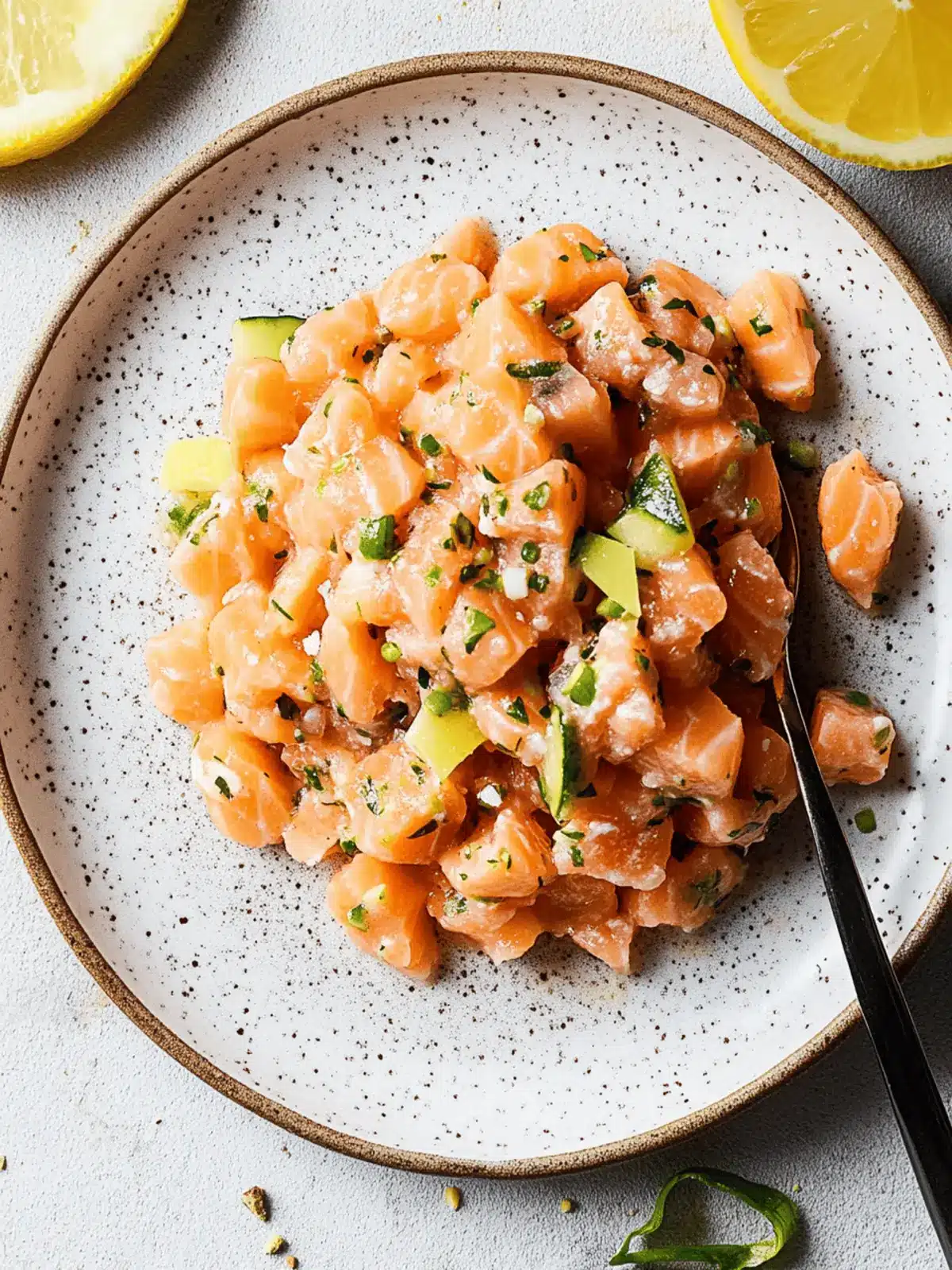 25-Minute Salmon Tartare: Fresh Flavor Done Right 3 25-Minute Salmon Tartare