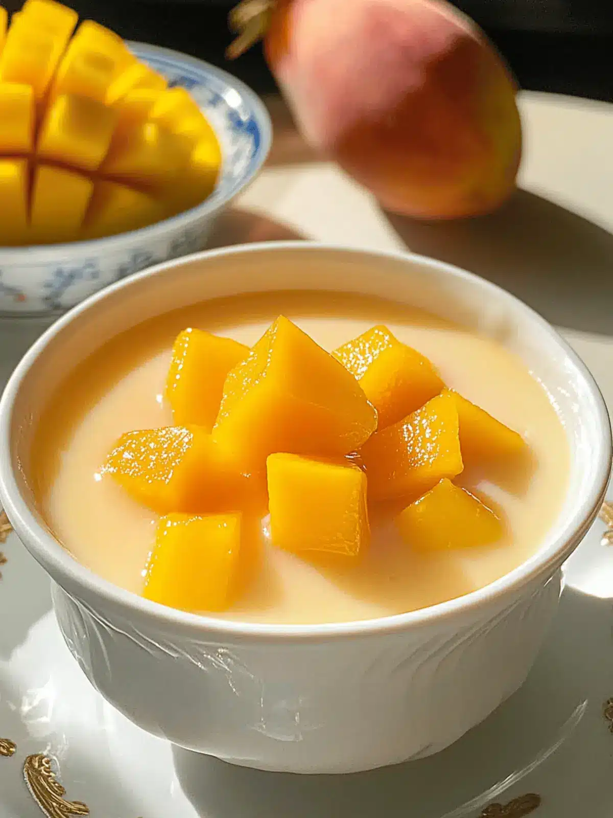 Creamy Chinese Mango Pudding for a Tropical Flavor Escape 5 Chinese Mango Pudding
