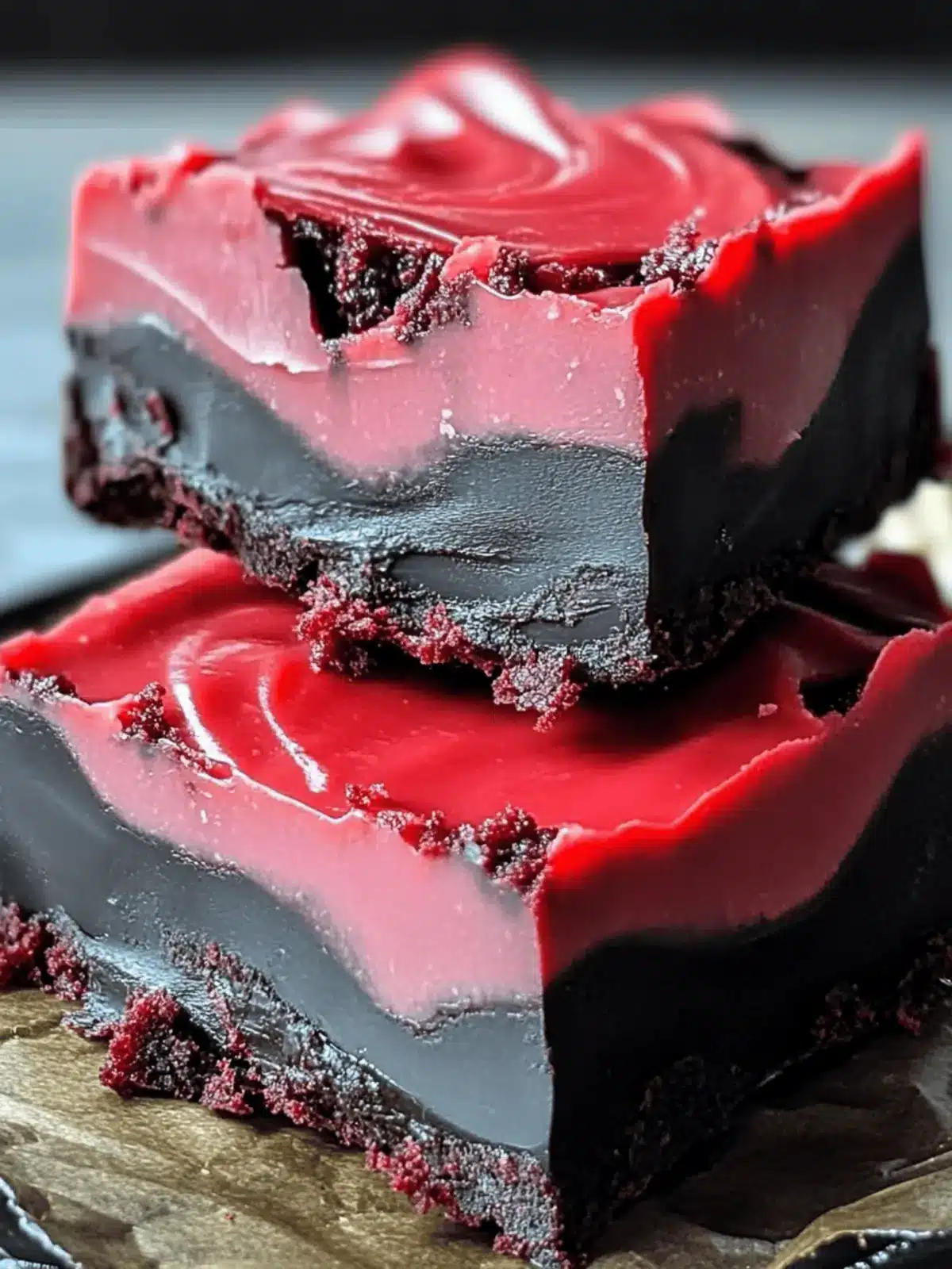 Vampire Fudge: Creepy Yet Delicious Halloween Delight 3 Vampire Fudge