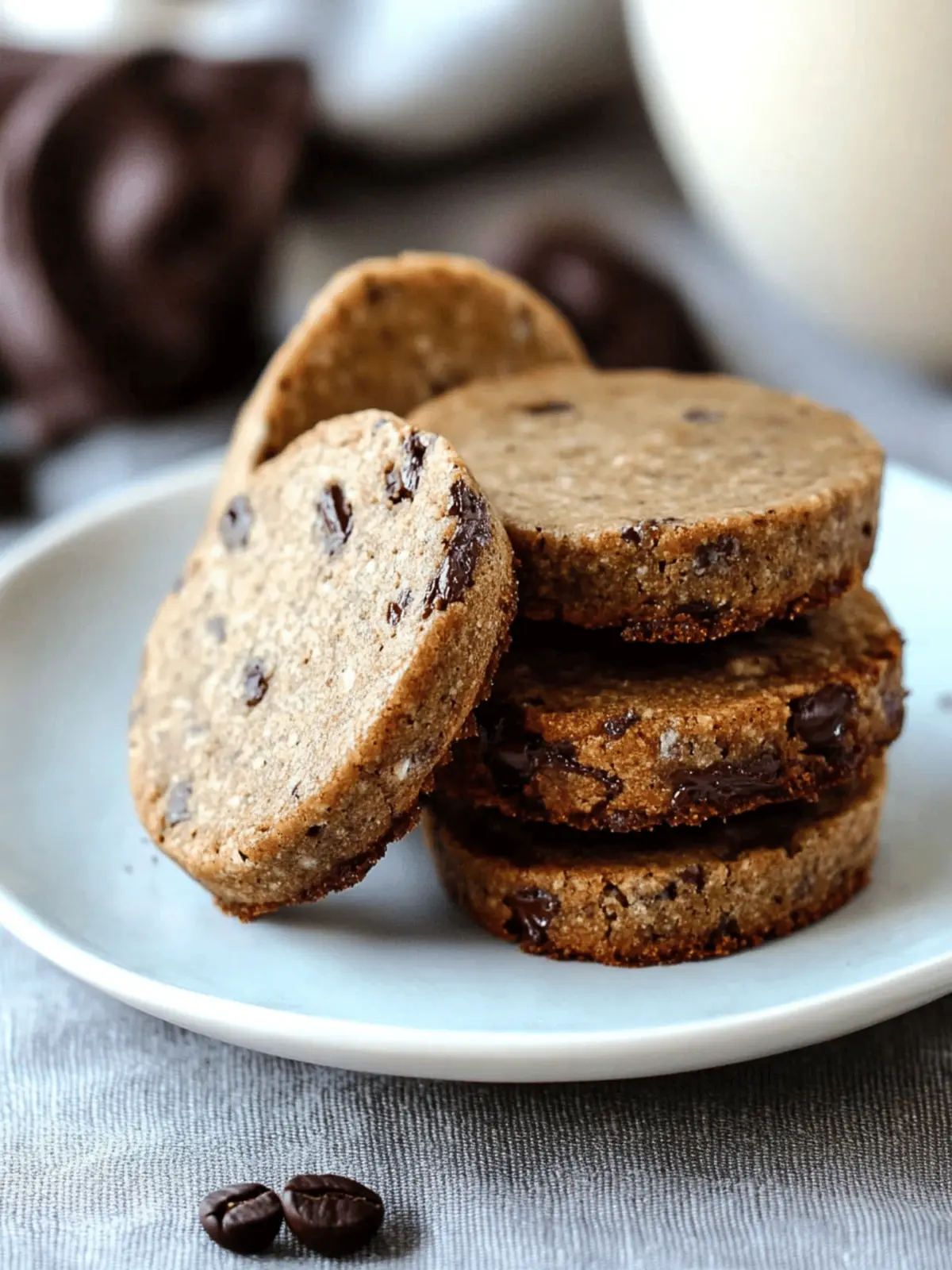 Espresso Chocolate Sablés Cookies: Simply Irresistible Delights 2 Espresso Chocolate Sablés Cookies