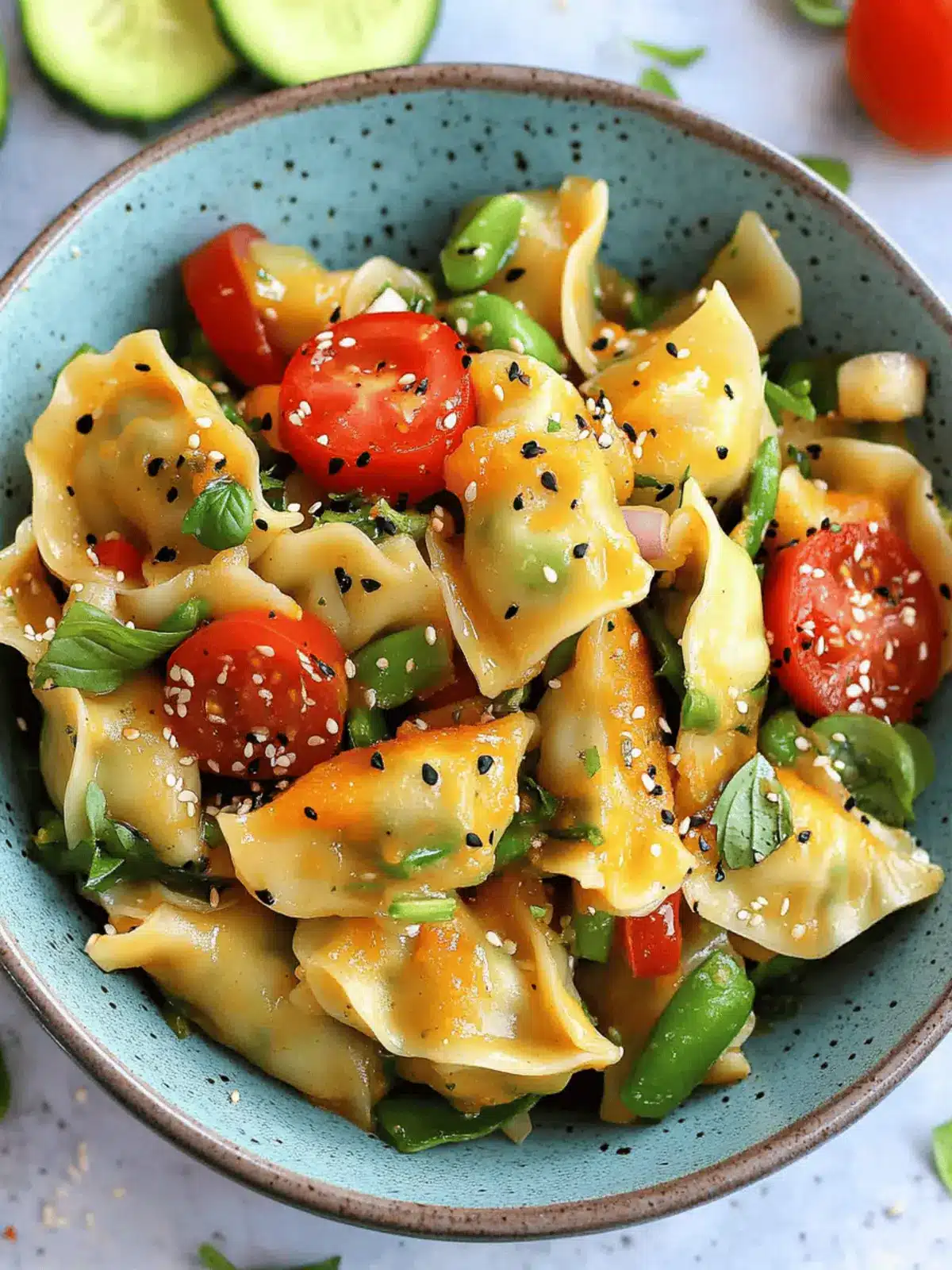 Delicious Potsticker Salad: Quick, Vegan & Full of Flavor 4 Potsticker Salad