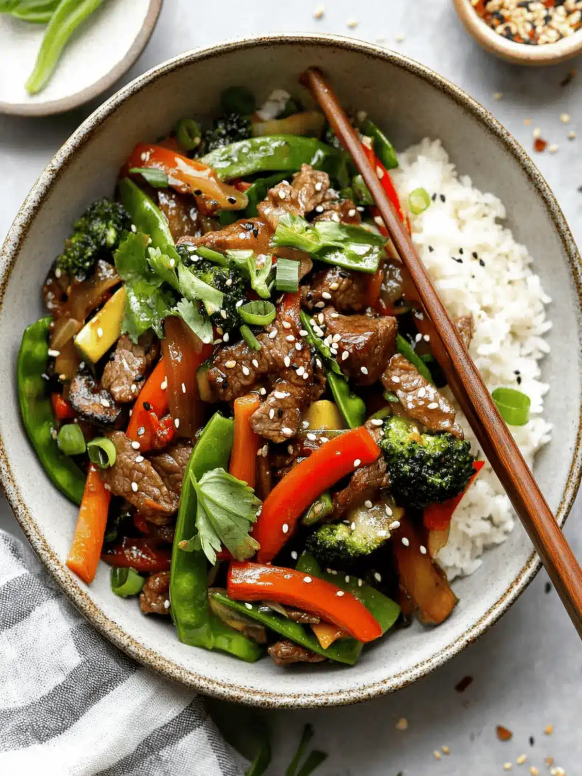 Heavy-on-the-Veggies Beef and Vegetable Stir Fry Made Easy 3 Heavy-on-the-Veggies Beef and Vegetable Stir Fry