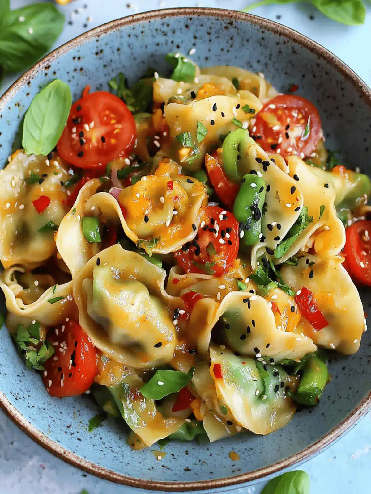 Delicious Potsticker Salad: Quick, Vegan & Full of Flavor 2 Potsticker Salad