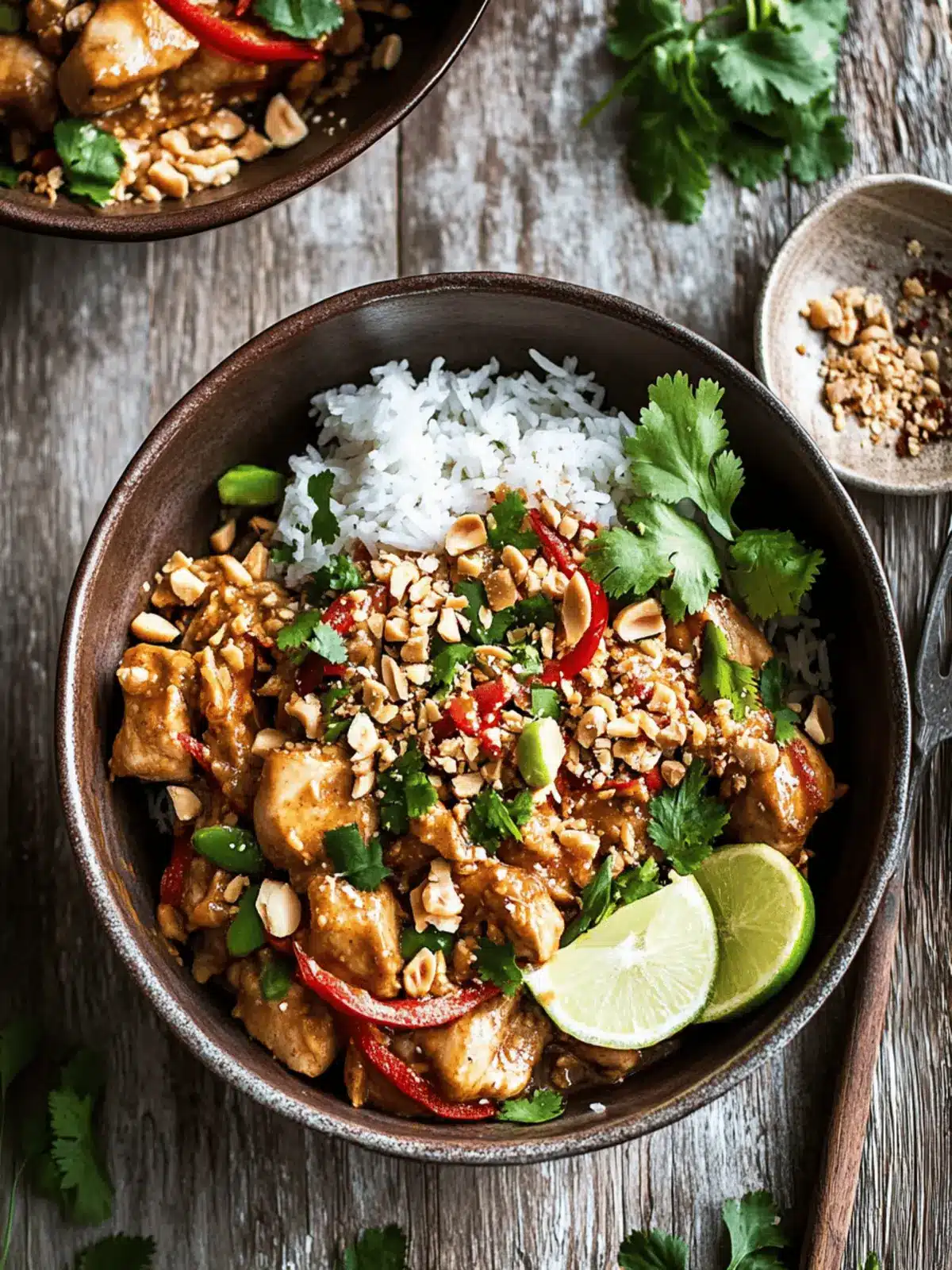 Delicious Spicy Thai Peanut Chicken for Your Weeknight Feast 2 Spicy Thai Peanut Chicken