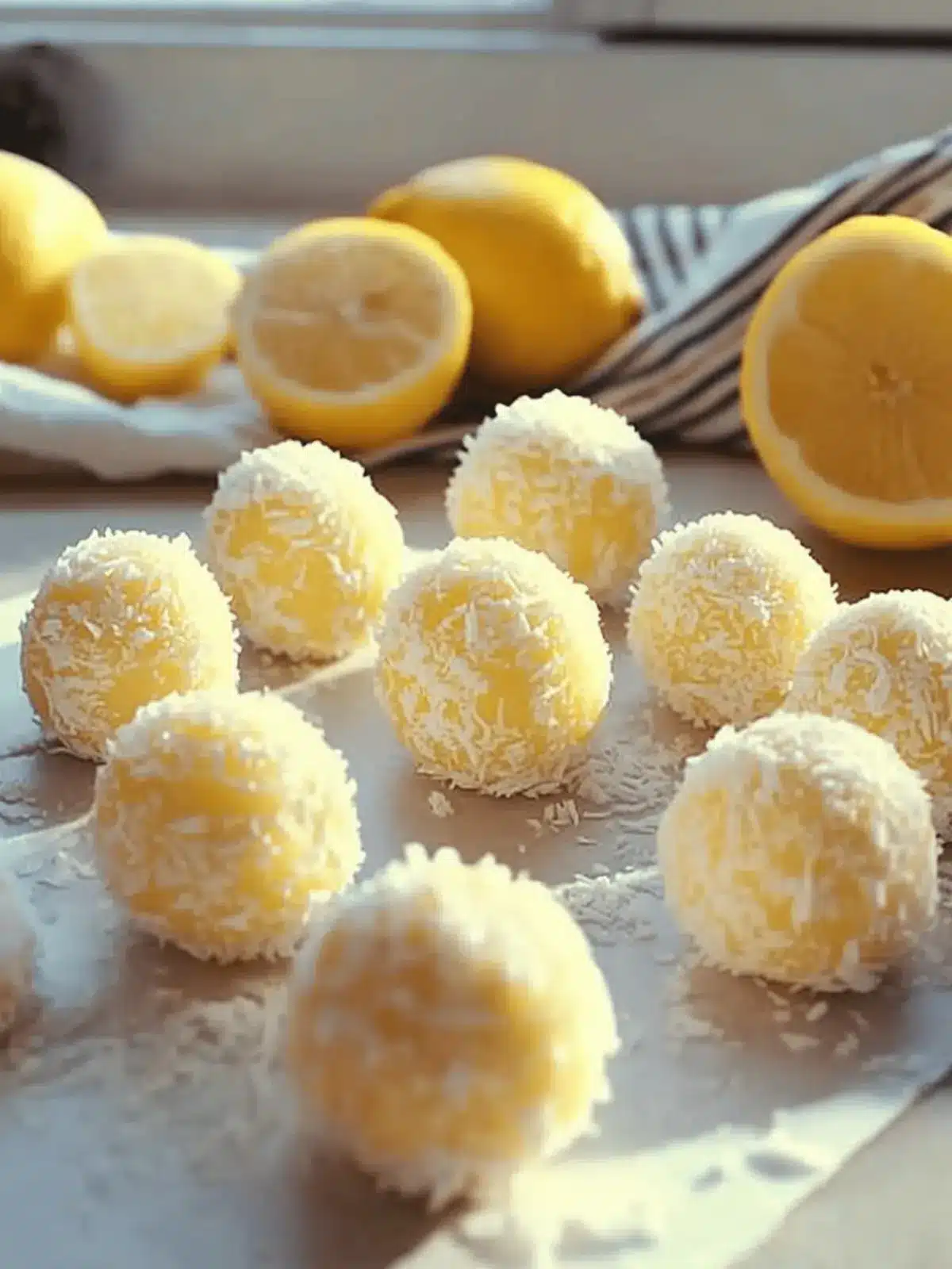 Zesty Lemon Coconut Protein Power Balls for Energizing Snacking 2 Lemon Coconut Protein Power Balls