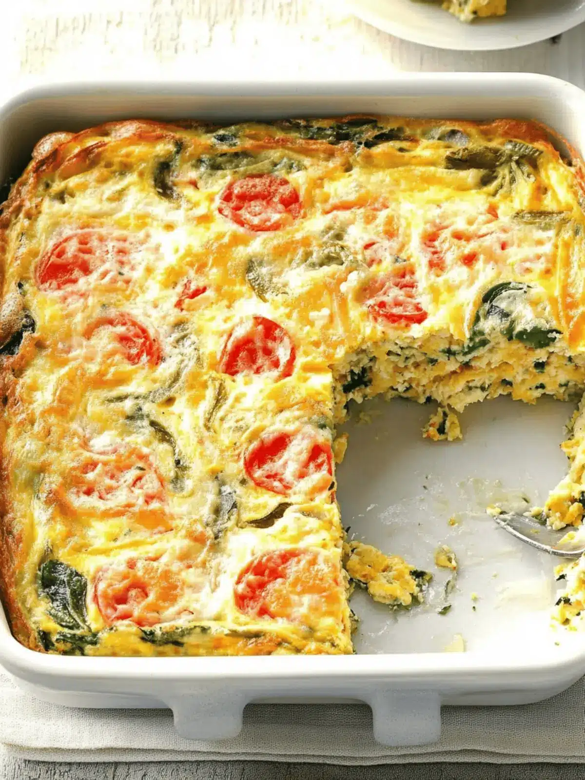 Colorful Brunch Frittata: A Vibrant Twist for Your Table 2 Colorful Brunch Frittata
