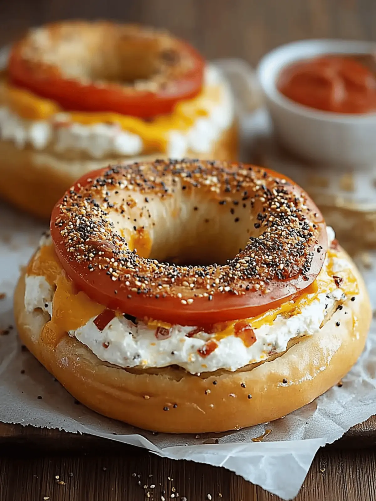 Easy Quiche Stuffed Bagels for Effortless Breakfast Bliss 4 Easy Quiche Stuffed Bagels