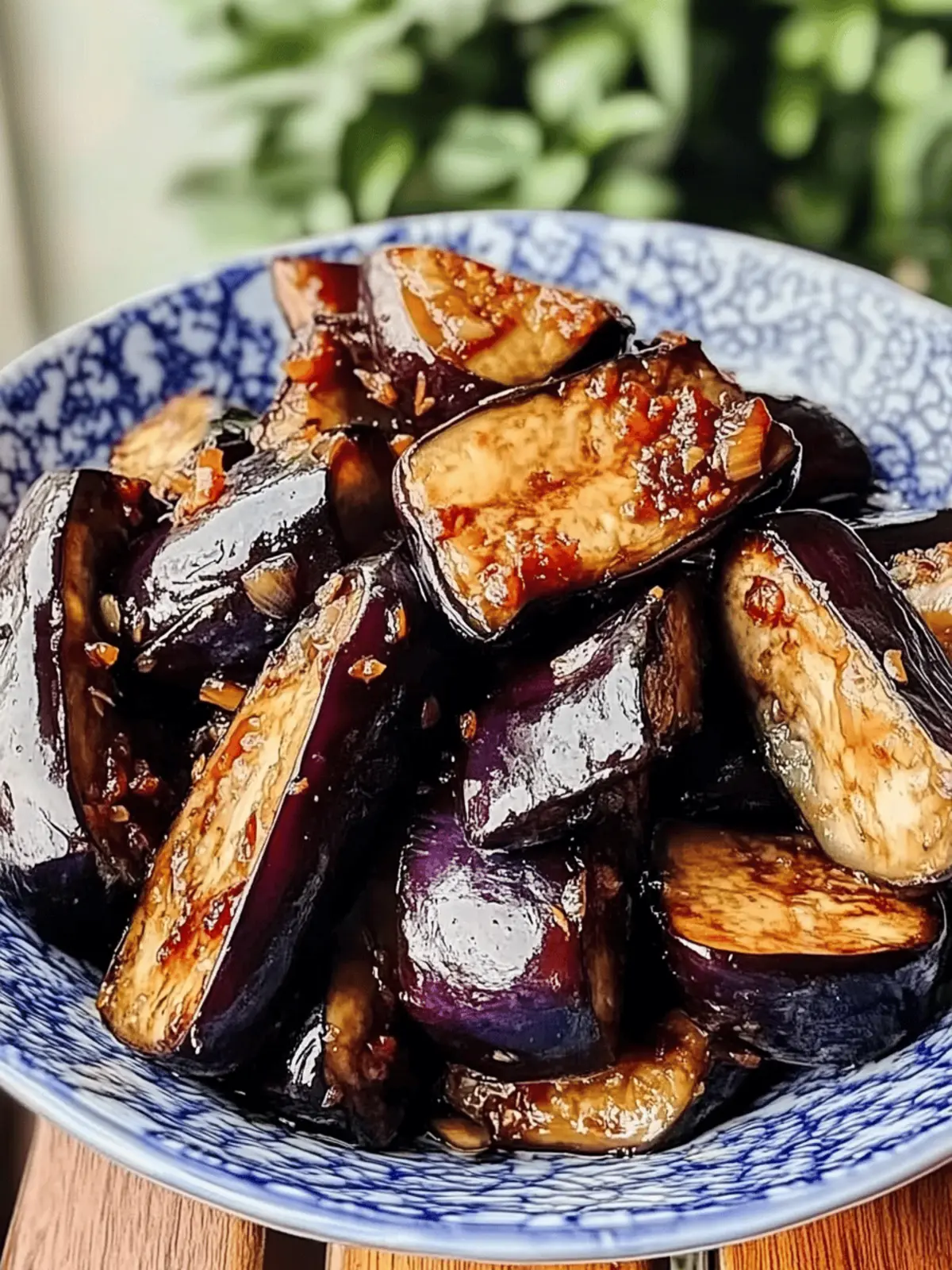 Savory Sticky Garlic Eggplant: A Vegan Feast You’ll Love 2 Sticky Garlic Eggplant
