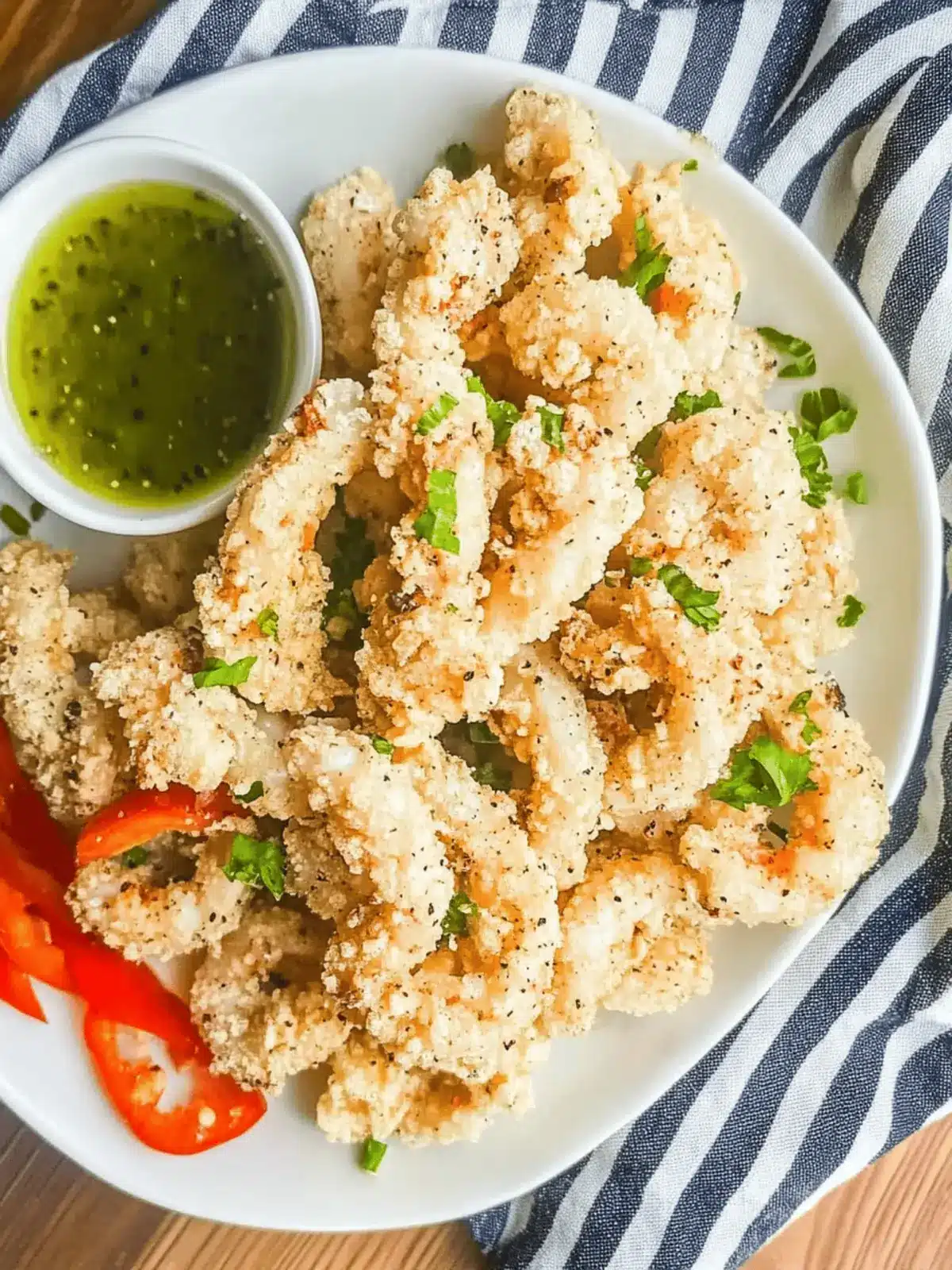 Crispy Salt and Pepper Calamari for Flavorful Home Bites 5 Salt and Pepper Calamari